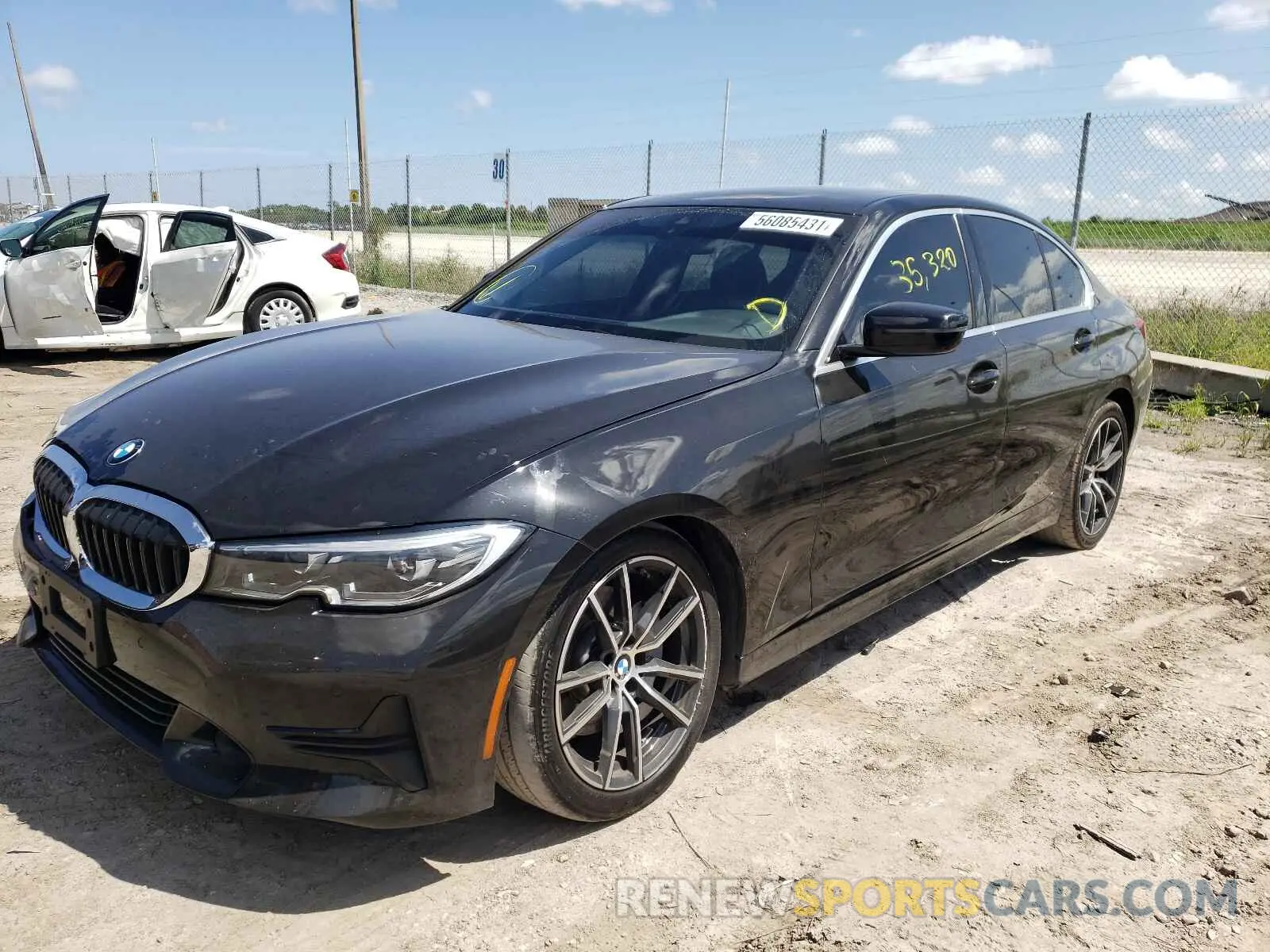 2 fotografías del automóvil dañado 3MW5R1J07L8B20871 BMW 3 SERIES 2020