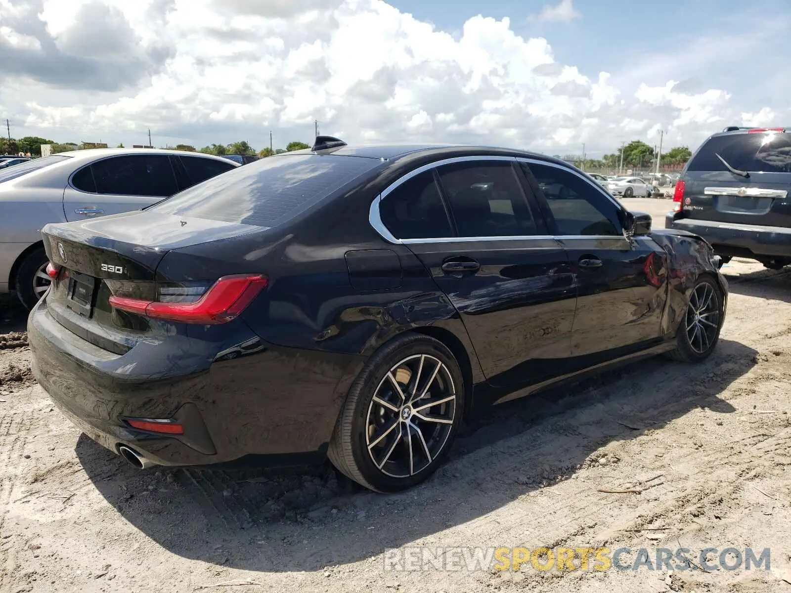 4 fotografías del automóvil dañado 3MW5R1J07L8B20871 BMW 3 SERIES 2020