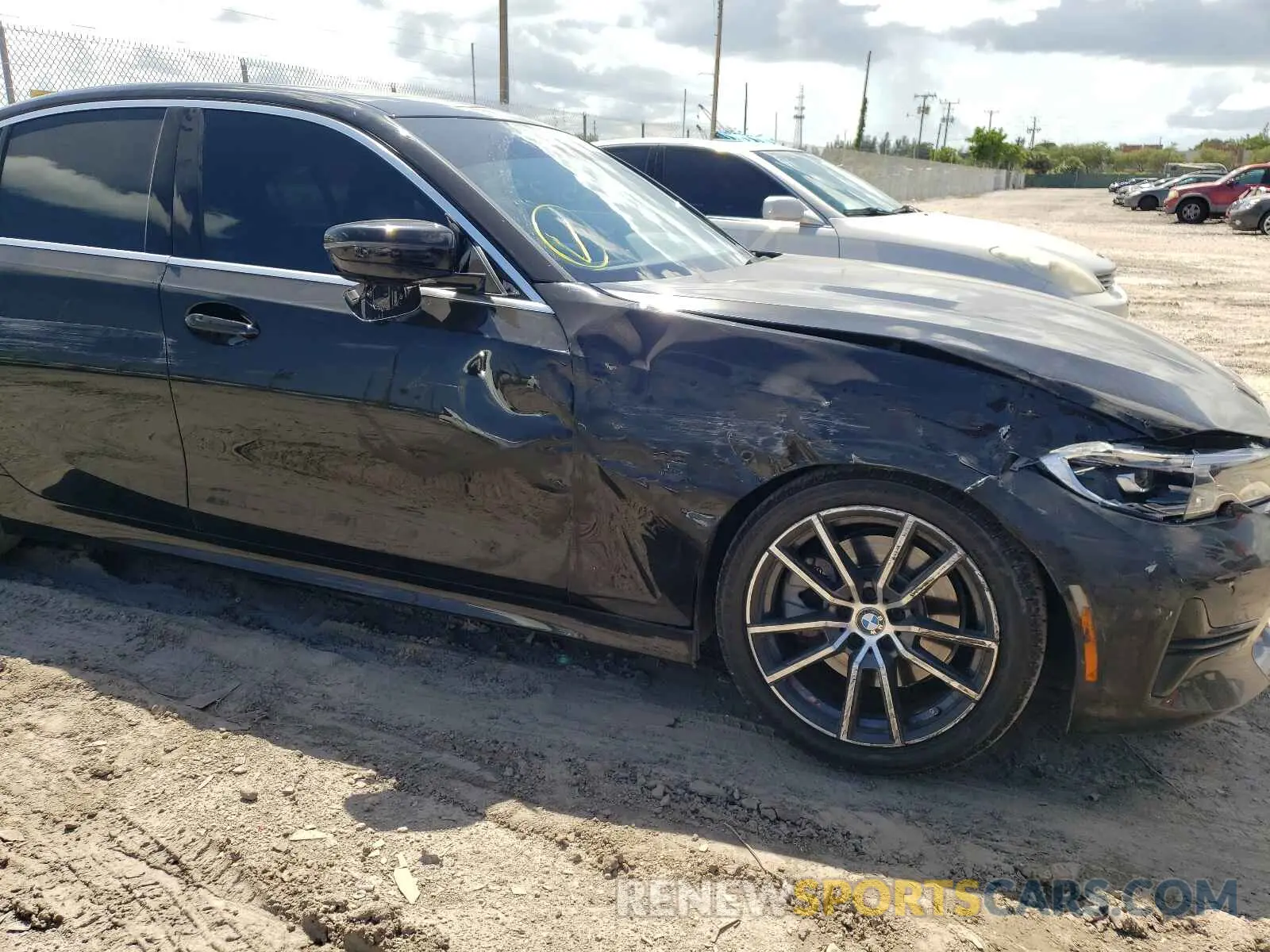 9 fotografías del automóvil dañado 3MW5R1J07L8B20871 BMW 3 SERIES 2020