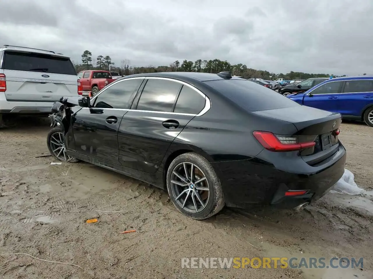 2 fotografías del automóvil dañado 3MW5R1J07L8B23382 BMW 3 SERIES 2020