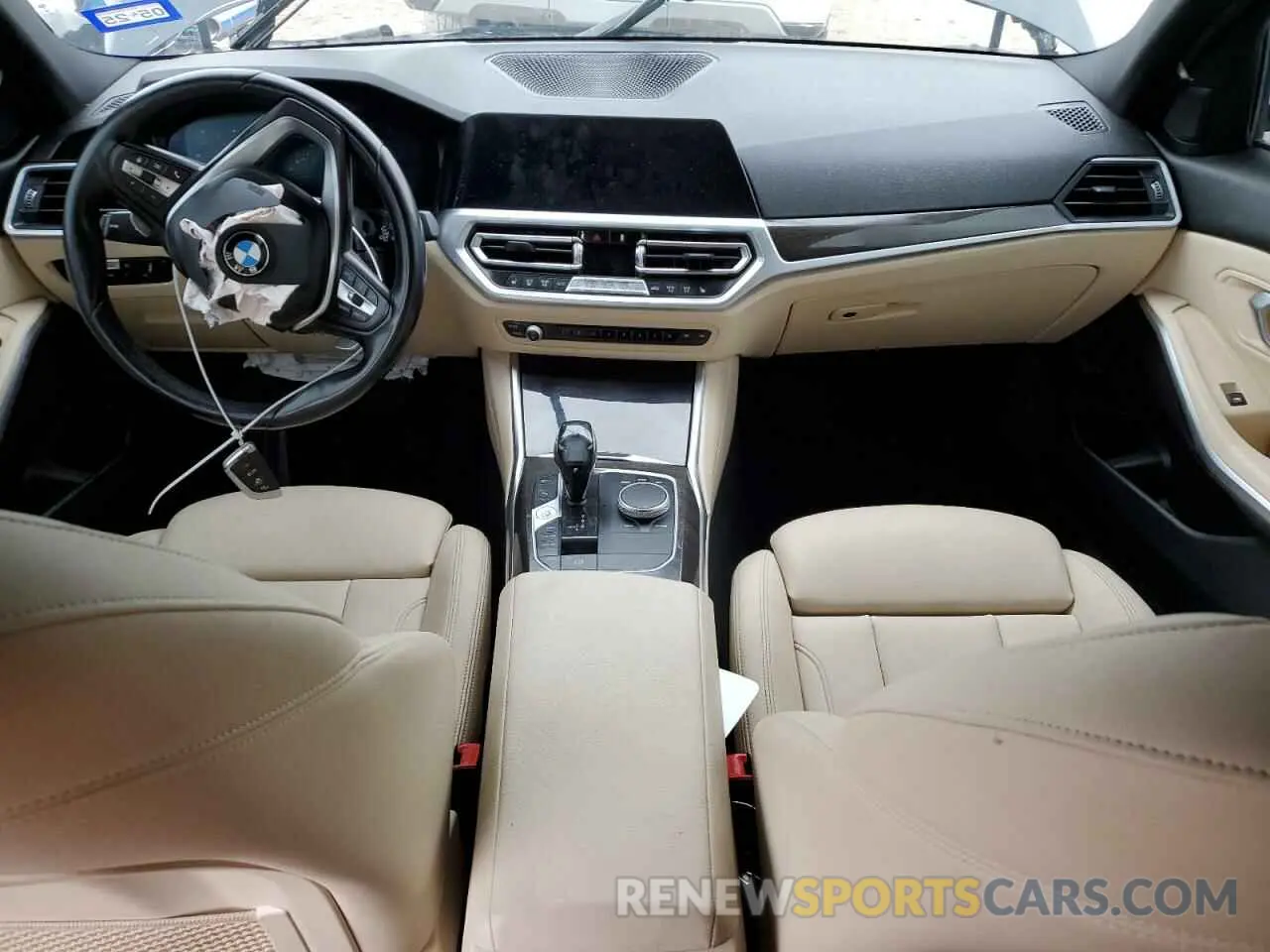 8 fotografías del automóvil dañado 3MW5R1J07L8B23382 BMW 3 SERIES 2020