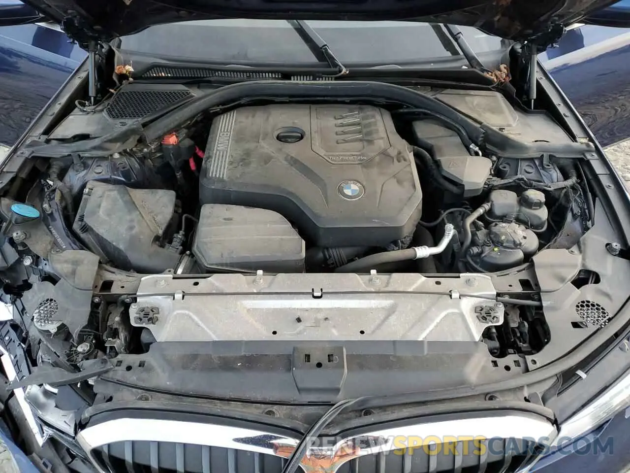11 fotografías del automóvil dañado 3MW5R1J07L8B26735 BMW 3 SERIES 2020