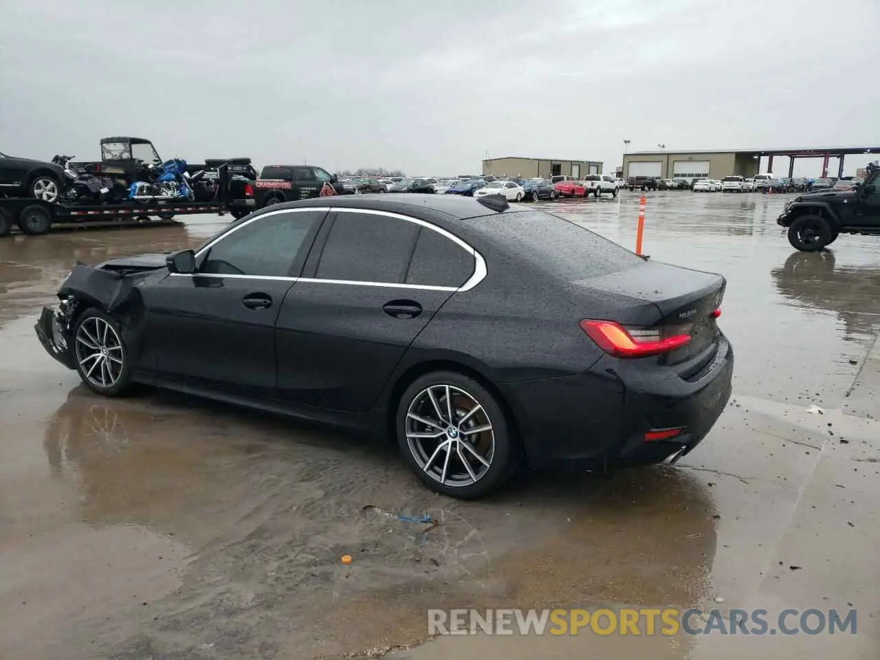 2 fotografías del automóvil dañado 3MW5R1J08L8B05599 BMW 3 SERIES 2020