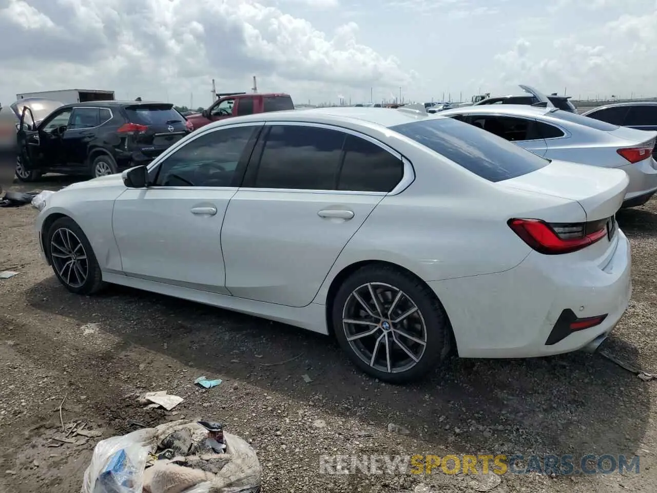 2 fotografías del automóvil dañado 3MW5R1J08L8B43219 BMW 3 SERIES 2020