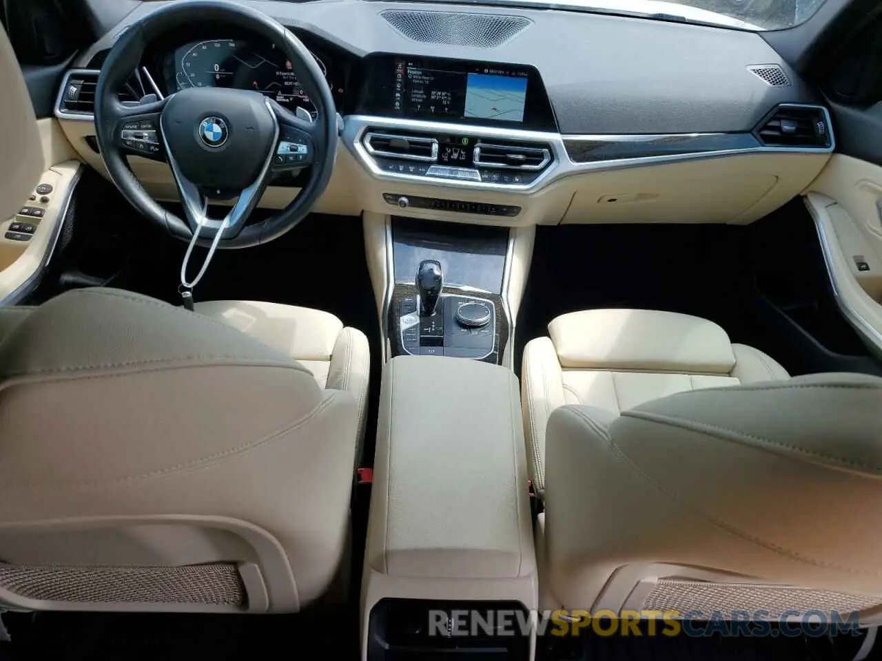 8 fotografías del automóvil dañado 3MW5R1J08L8B43219 BMW 3 SERIES 2020