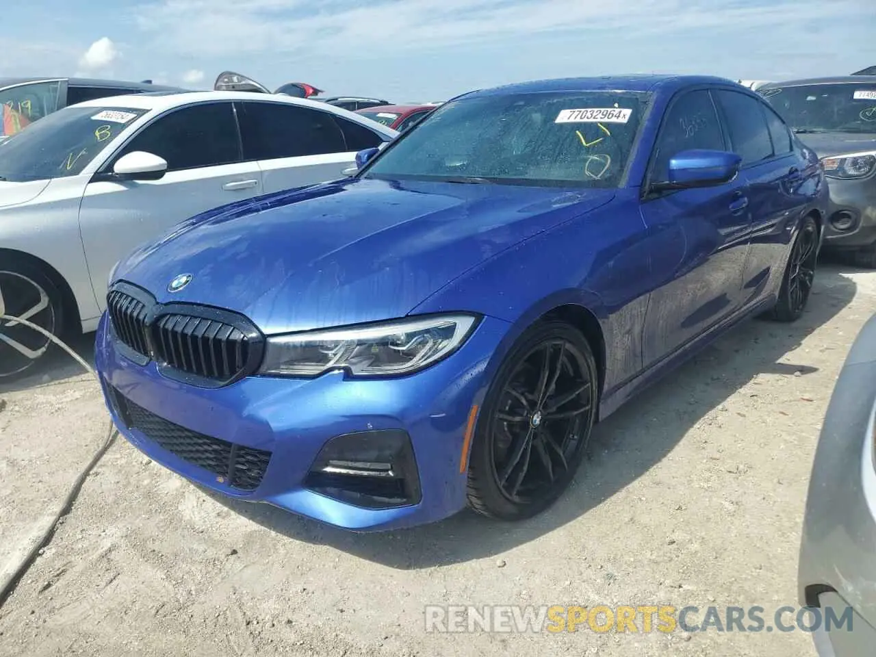 1 fotografías del automóvil dañado 3MW5R1J09L8B10973 BMW 3 SERIES 2020