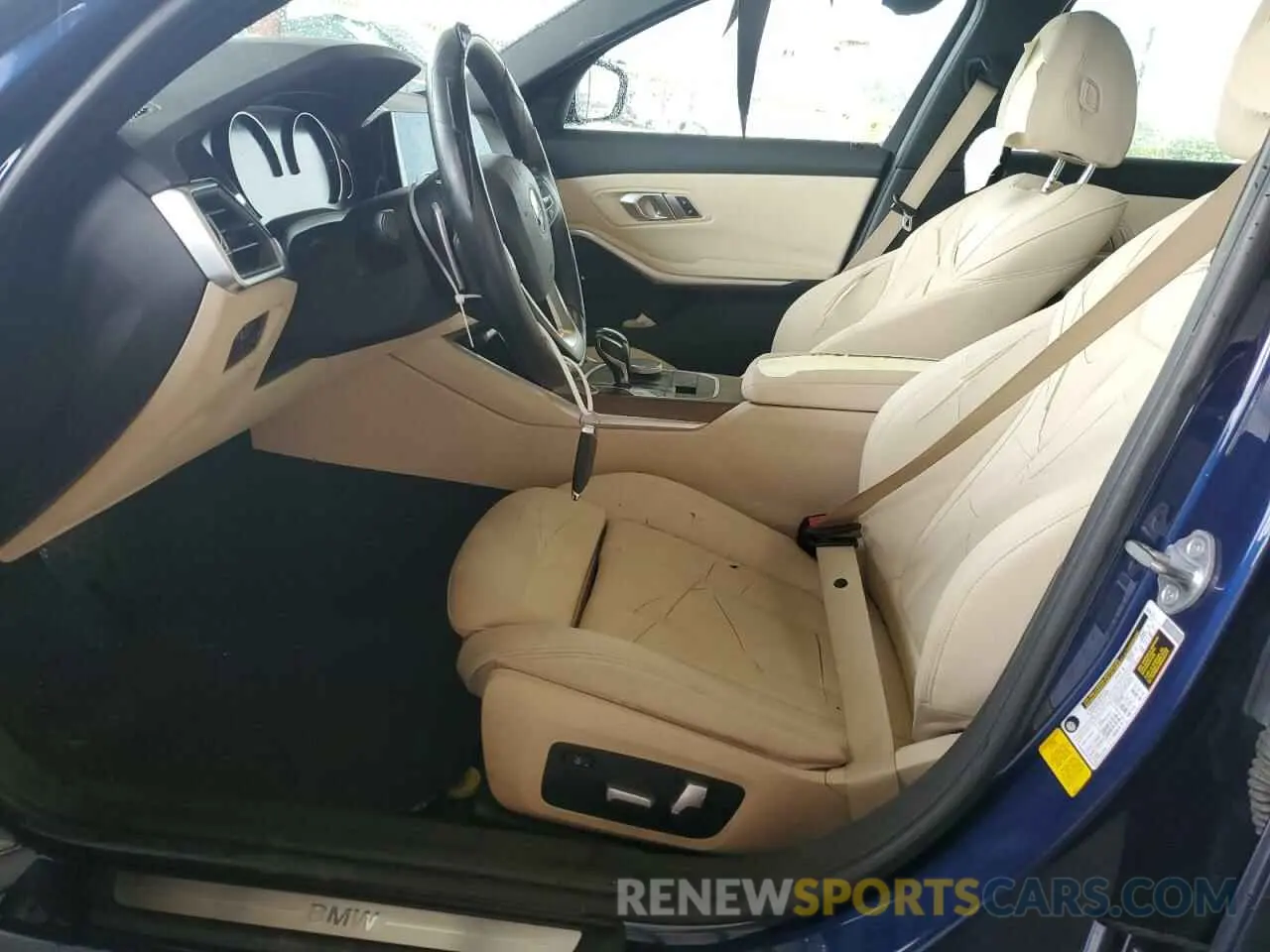 7 fotografías del automóvil dañado 3MW5R1J09L8B13484 BMW 3 SERIES 2020