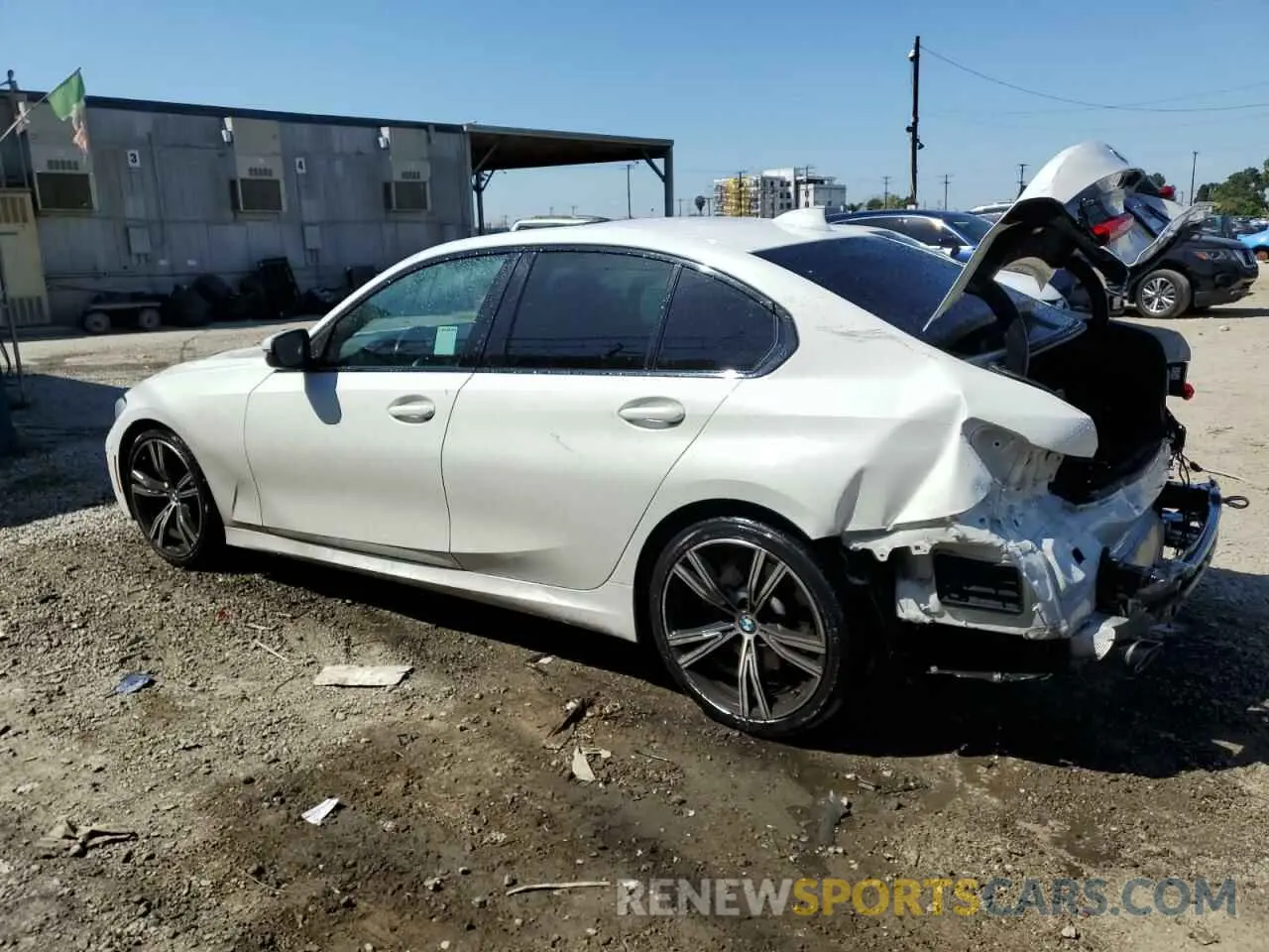 2 fotografías del automóvil dañado 3MW5R1J09L8B16675 BMW 3 SERIES 2020