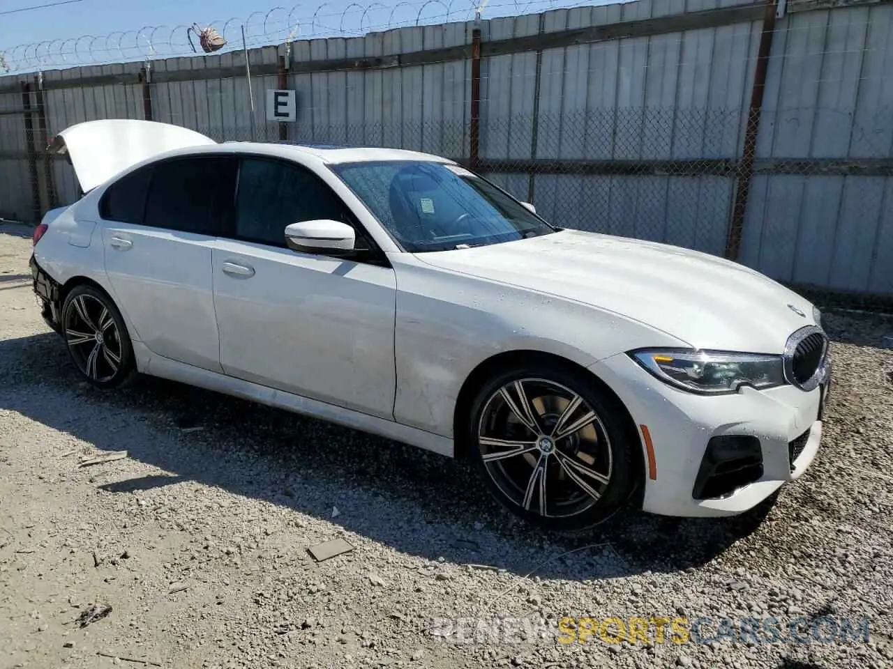 4 fotografías del automóvil dañado 3MW5R1J09L8B16675 BMW 3 SERIES 2020