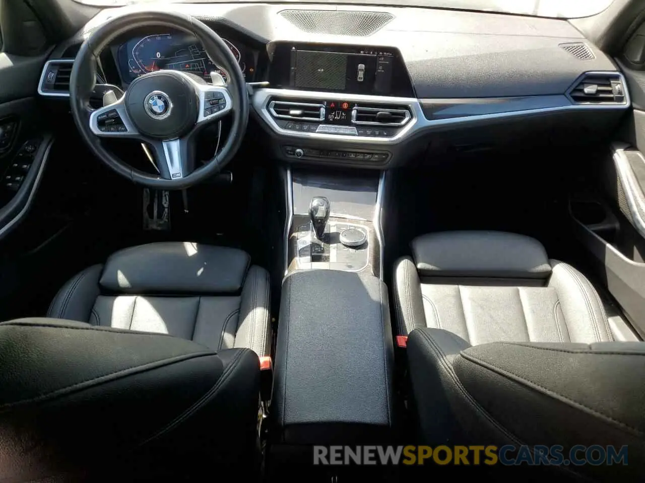 8 fotografías del automóvil dañado 3MW5R1J09L8B16675 BMW 3 SERIES 2020