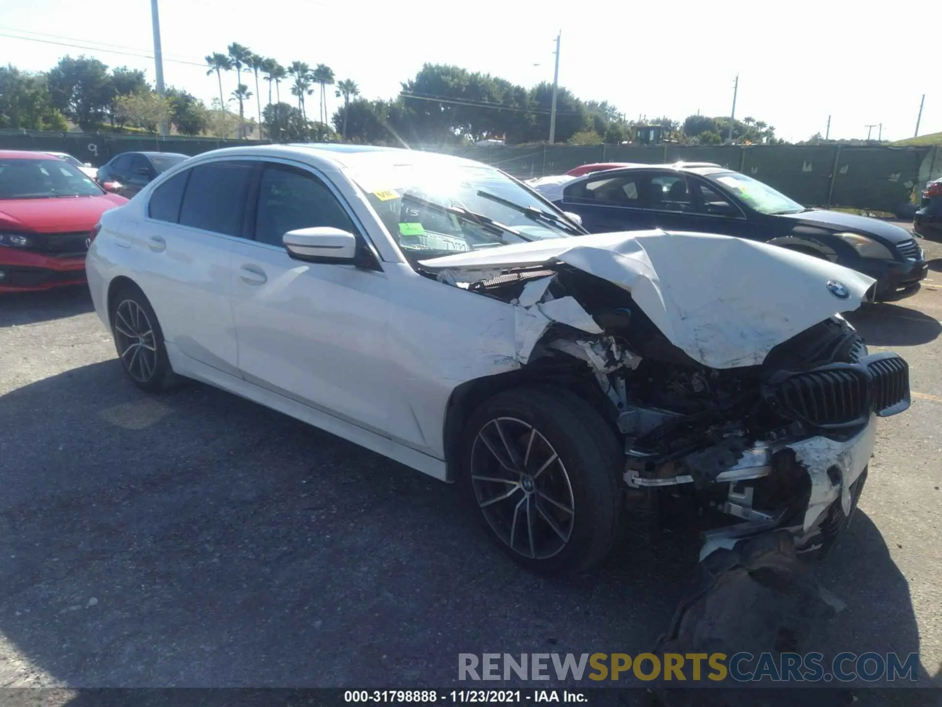 1 fotografías del automóvil dañado 3MW5R1J09L8B32259 BMW 3 SERIES 2020