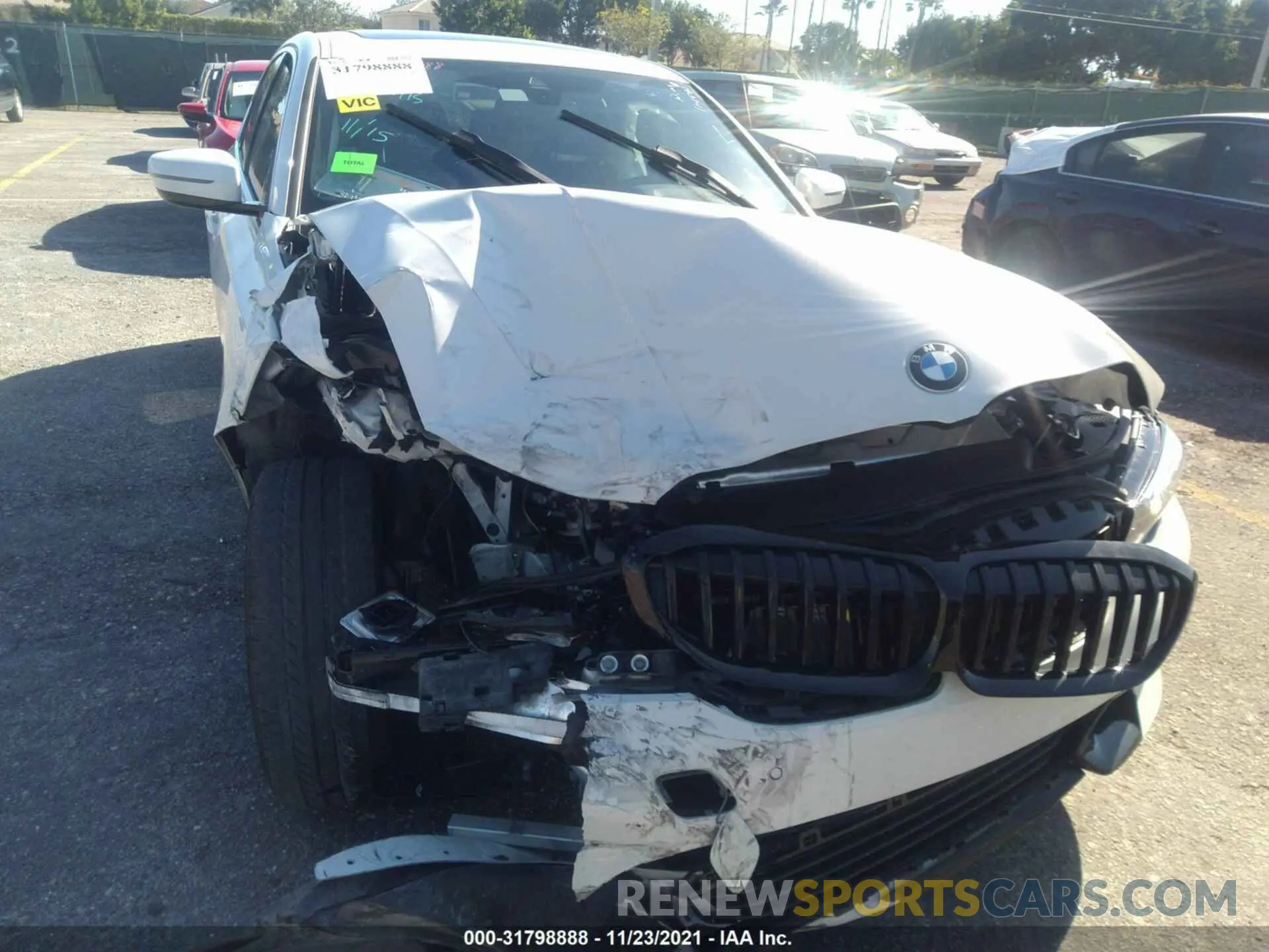 6 fotografías del automóvil dañado 3MW5R1J09L8B32259 BMW 3 SERIES 2020
