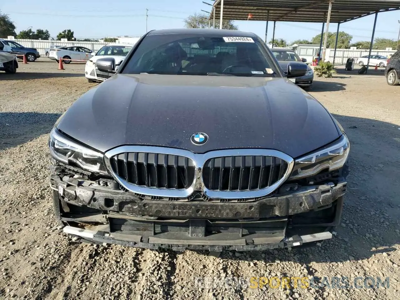 5 fotografías del automóvil dañado 3MW5R1J09L8B35890 BMW 3 SERIES 2020