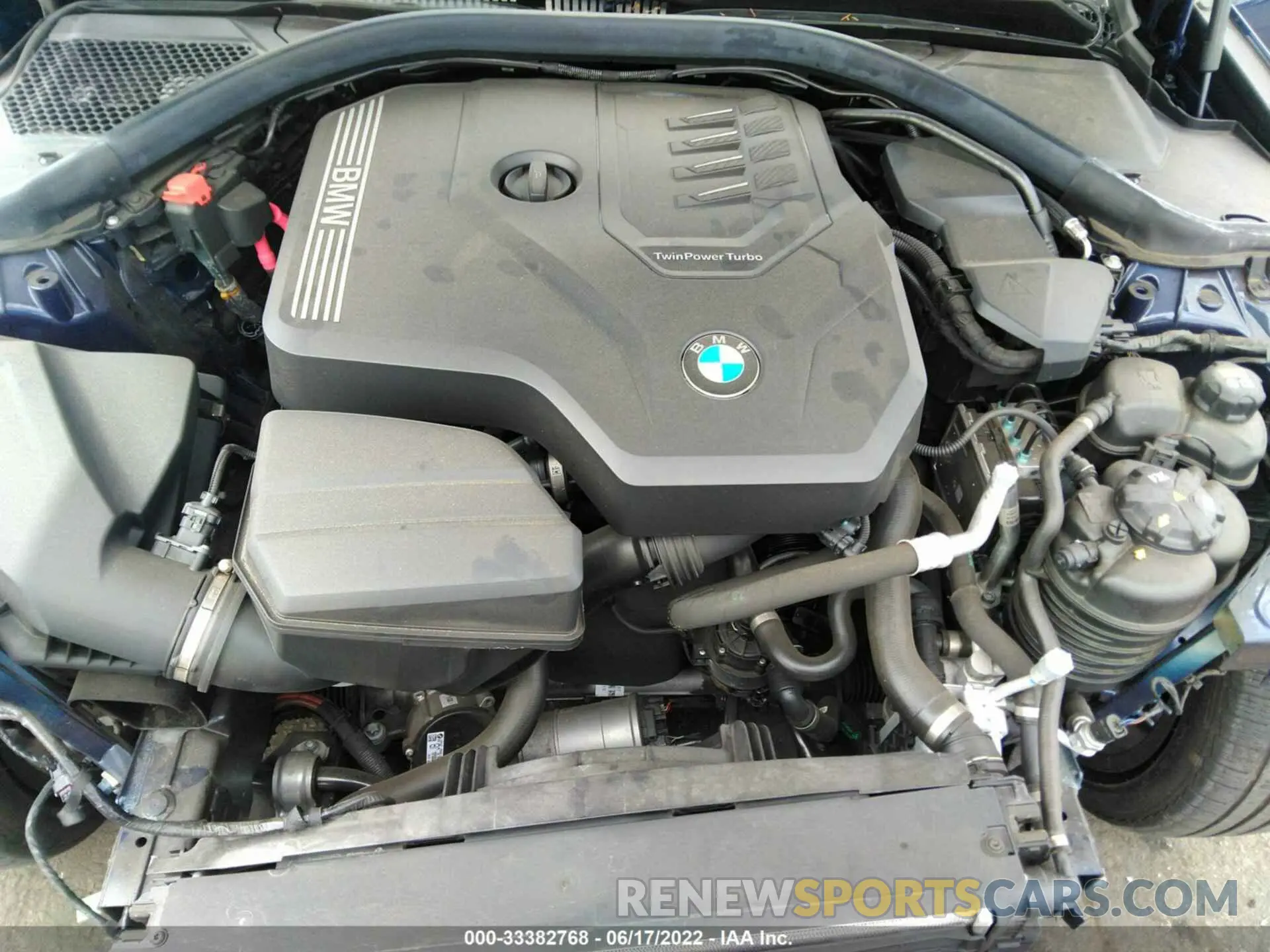 10 fotografías del automóvil dañado 3MW5R1J0XL8B14143 BMW 3 SERIES 2020