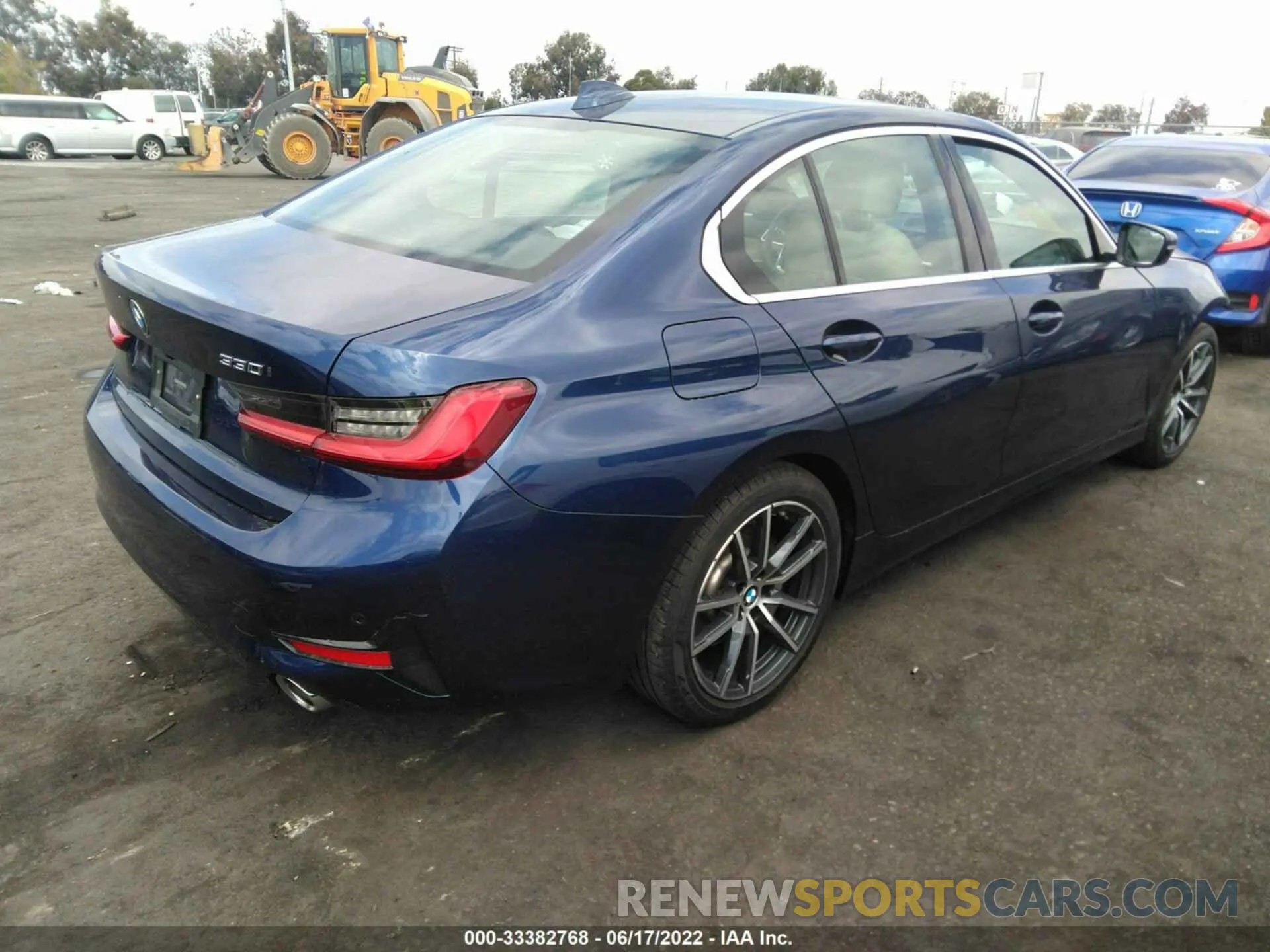 4 fotografías del automóvil dañado 3MW5R1J0XL8B14143 BMW 3 SERIES 2020