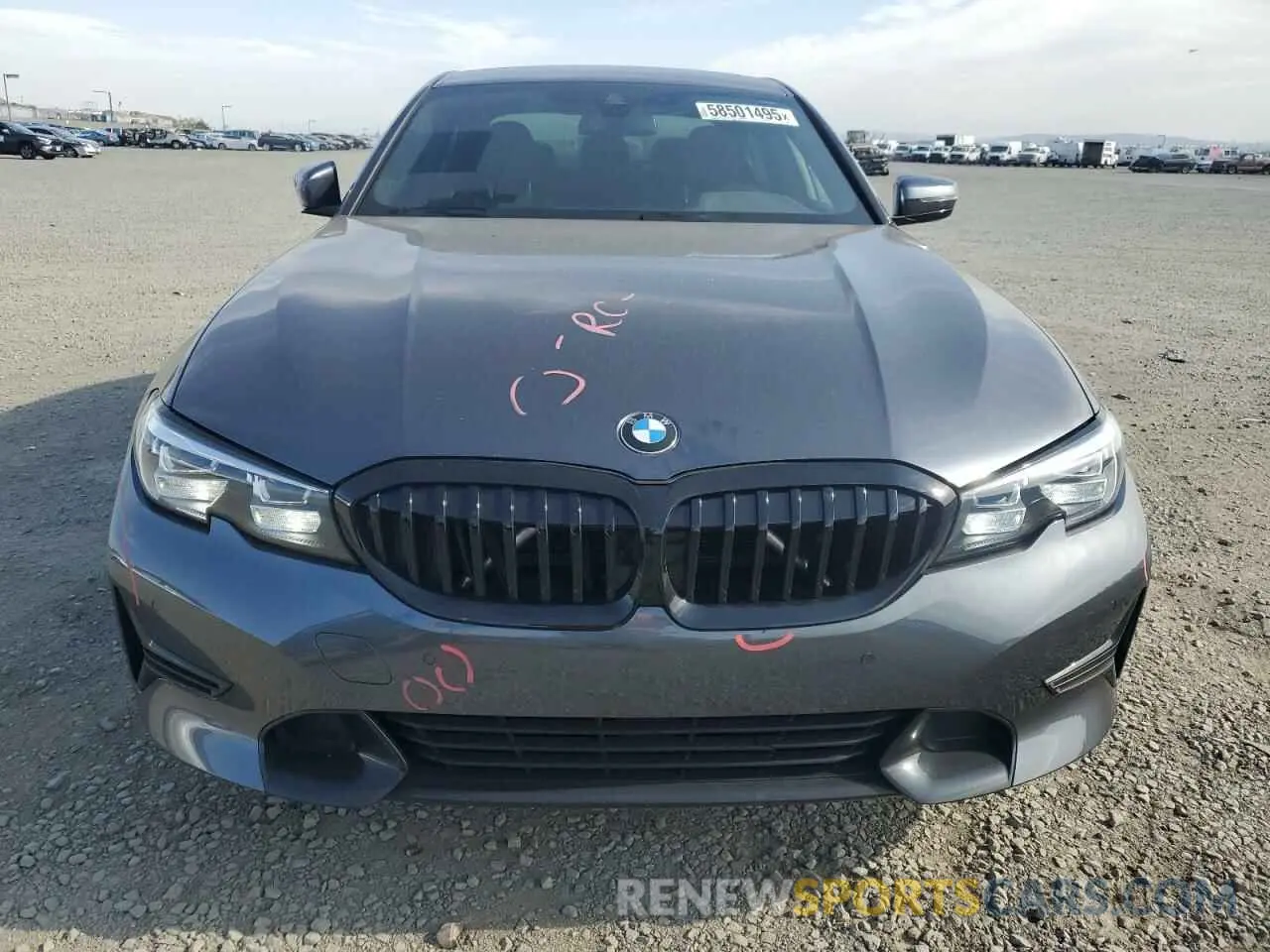 5 fotografías del automóvil dañado 3MW5R1J0XL8B36966 BMW 3 SERIES 2020