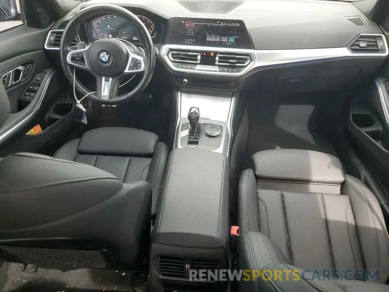 8 fotografías del automóvil dañado 3MW5R7J00L8B03977 BMW 3 SERIES 2020