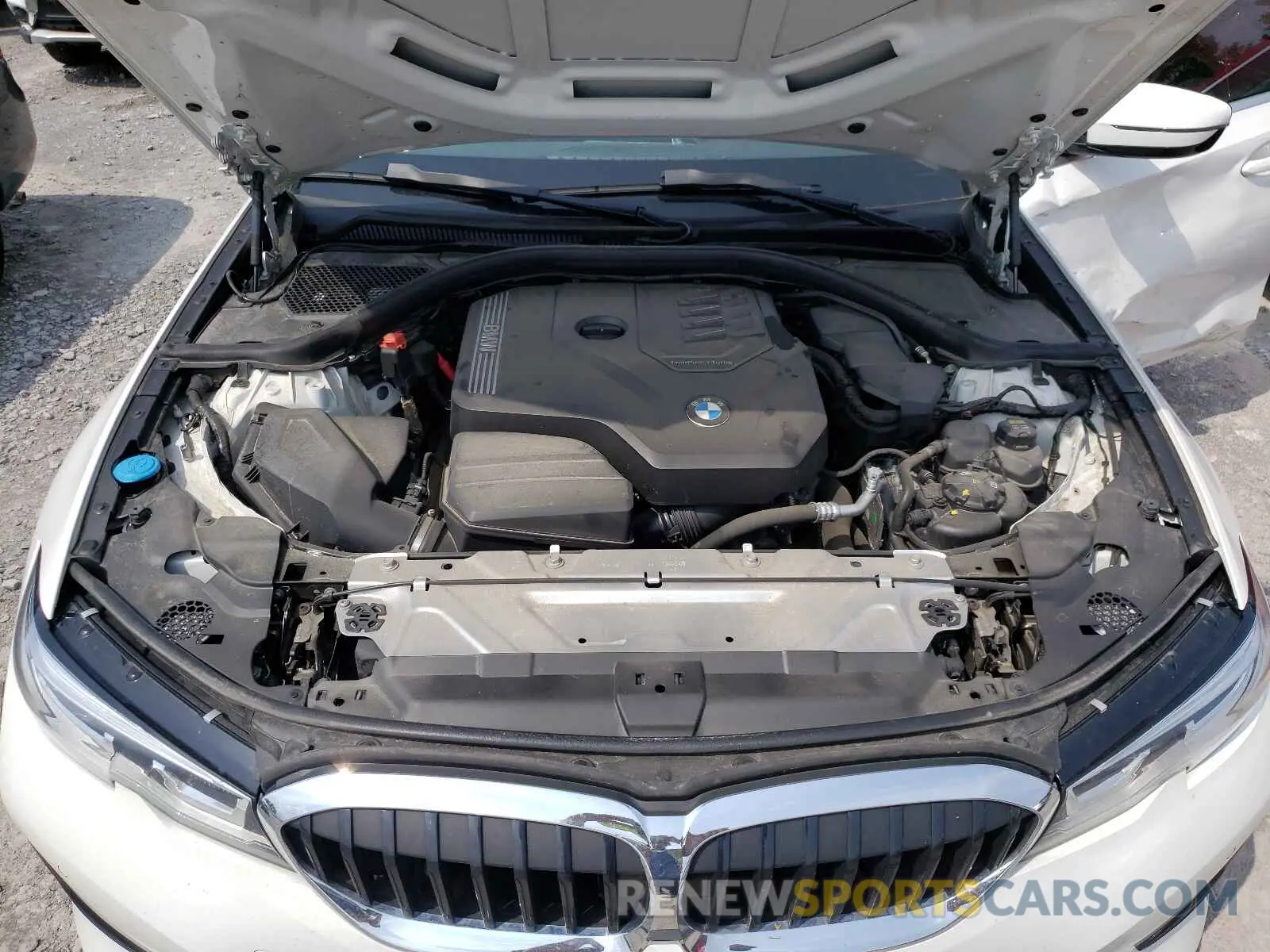 7 fotografías del automóvil dañado 3MW5R7J00L8B05275 BMW 3 SERIES 2020