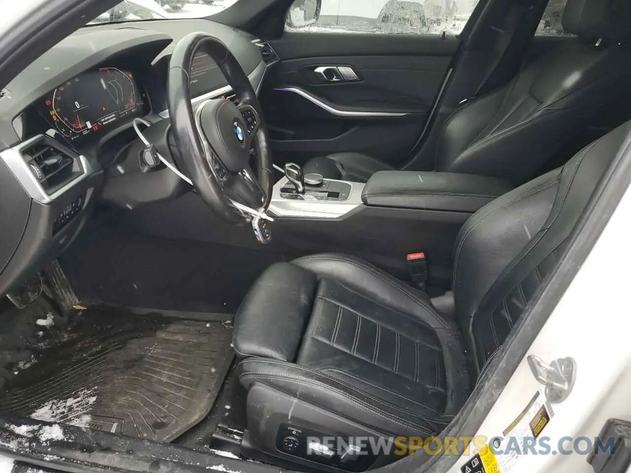 7 fotografías del automóvil dañado 3MW5R7J00L8B12632 BMW 3 SERIES 2020