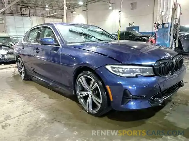 13 fotografías del automóvil dañado 3MW5R7J00L8B13201 BMW 3 SERIES 2020