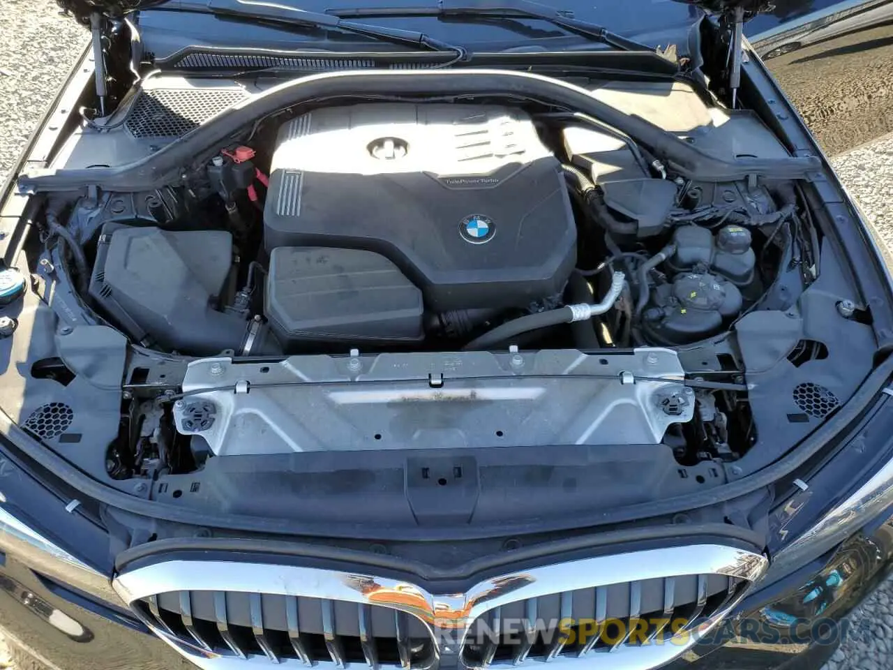11 fotografías del automóvil dañado 3MW5R7J00L8B13991 BMW 3 SERIES 2020