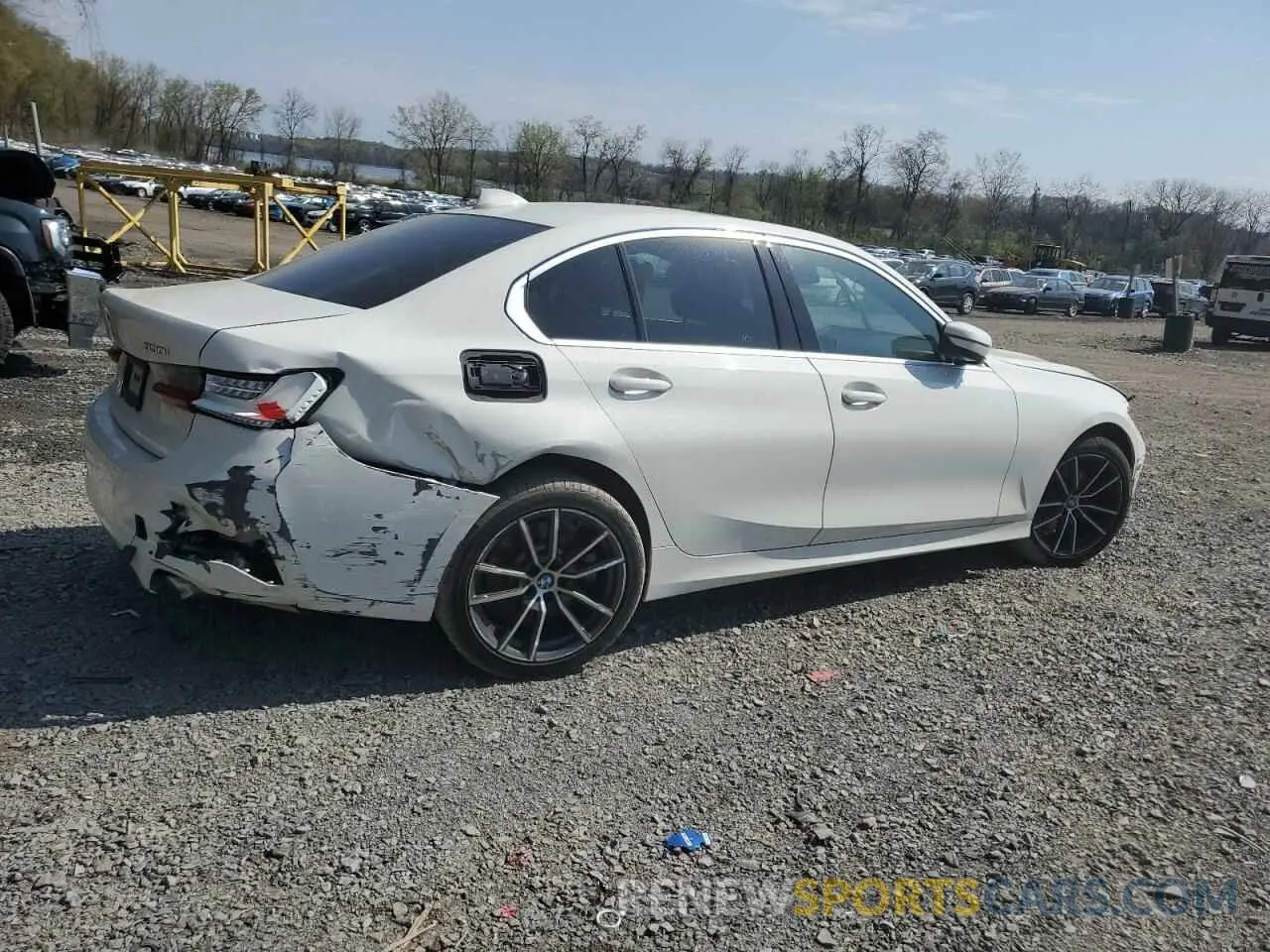 3 fotografías del automóvil dañado 3MW5R7J00L8B31892 BMW 3 SERIES 2020