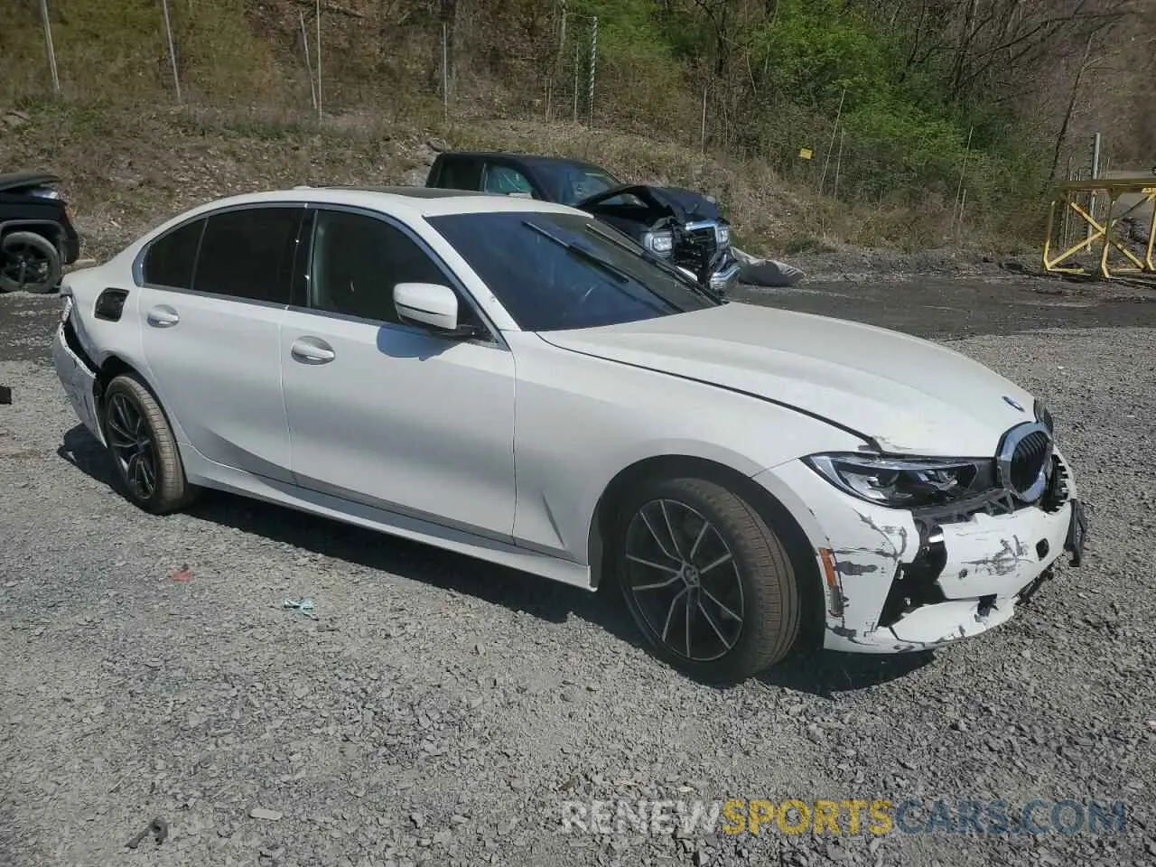 4 fotografías del automóvil dañado 3MW5R7J00L8B31892 BMW 3 SERIES 2020