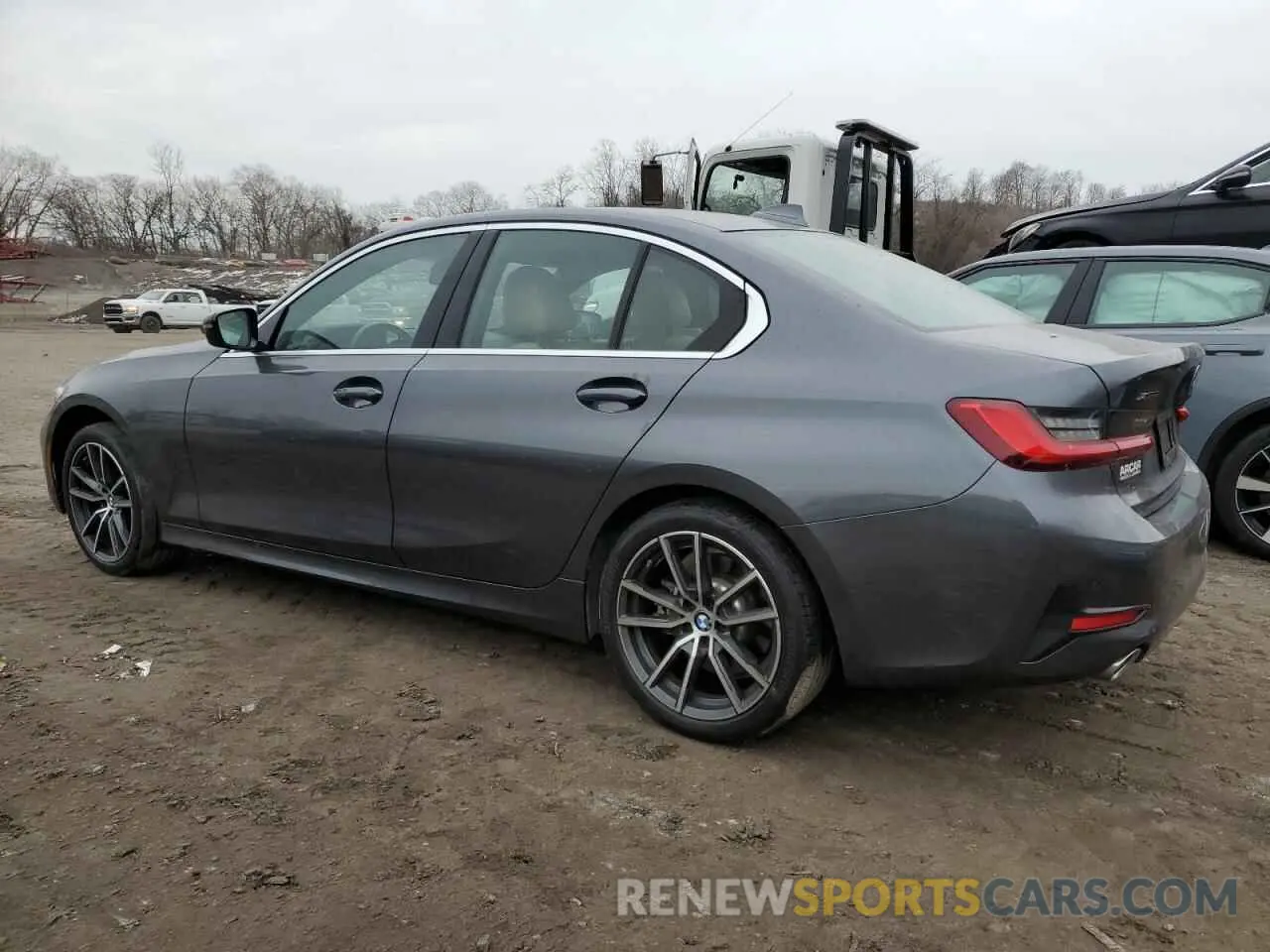 2 fotografías del automóvil dañado 3MW5R7J00L8B33206 BMW 3 SERIES 2020