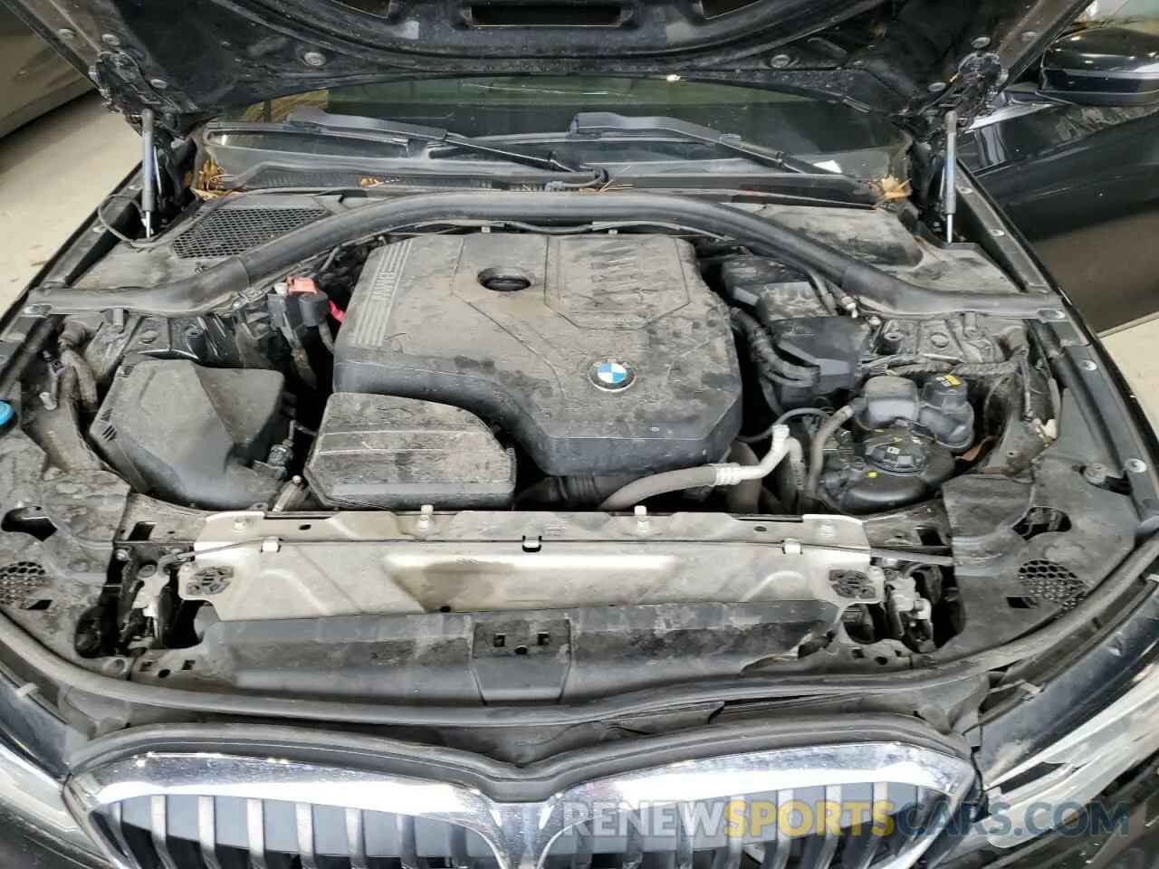 11 fotografías del automóvil dañado 3MW5R7J01L8B05799 BMW 3 SERIES 2020