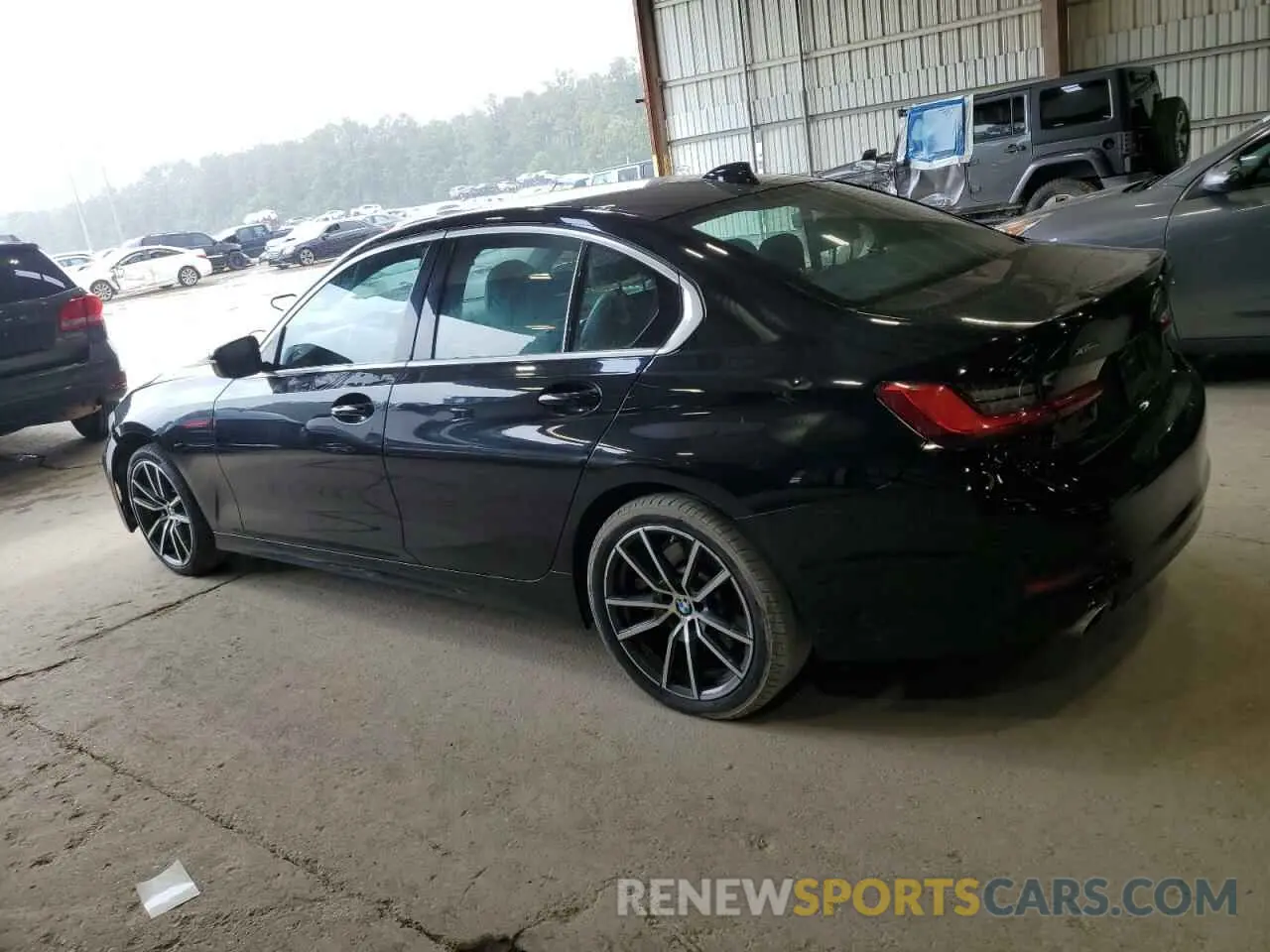 2 fotografías del automóvil dañado 3MW5R7J01L8B05799 BMW 3 SERIES 2020
