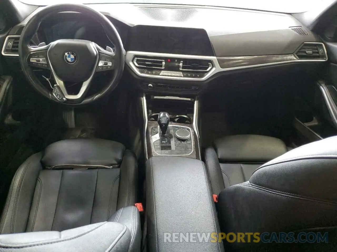 8 fotografías del automóvil dañado 3MW5R7J01L8B05799 BMW 3 SERIES 2020