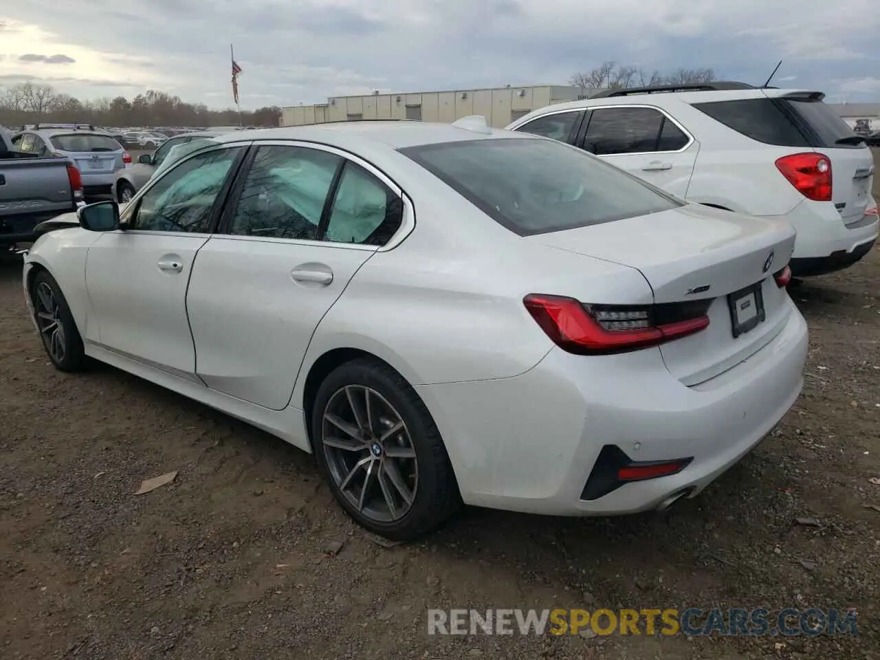 2 fotografías del automóvil dañado 3MW5R7J01L8B31559 BMW 3 SERIES 2020