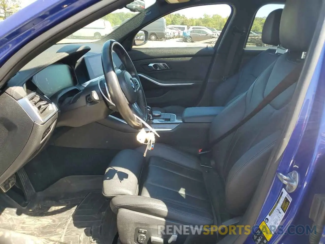 7 fotografías del automóvil dañado 3MW5R7J01L8B32453 BMW 3 SERIES 2020
