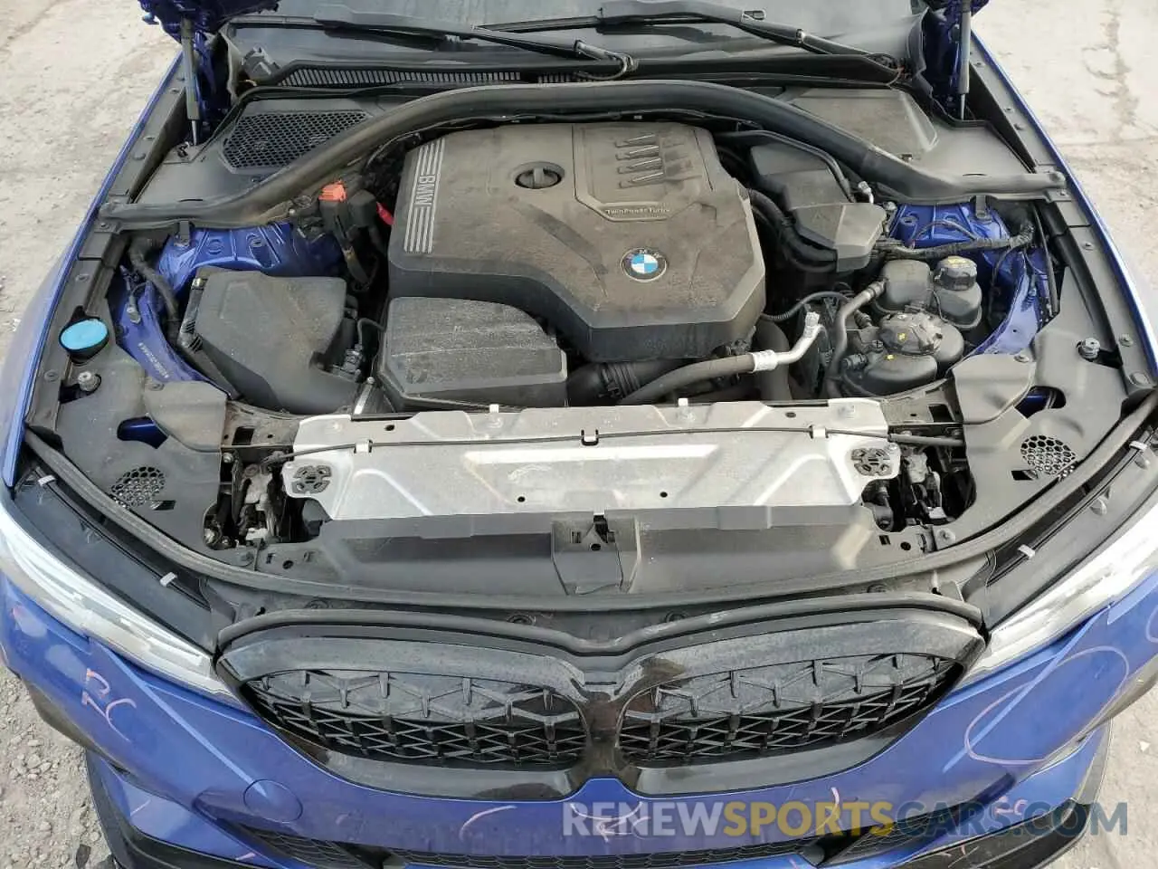 11 fotografías del automóvil dañado 3MW5R7J02L8B06928 BMW 3 SERIES 2020