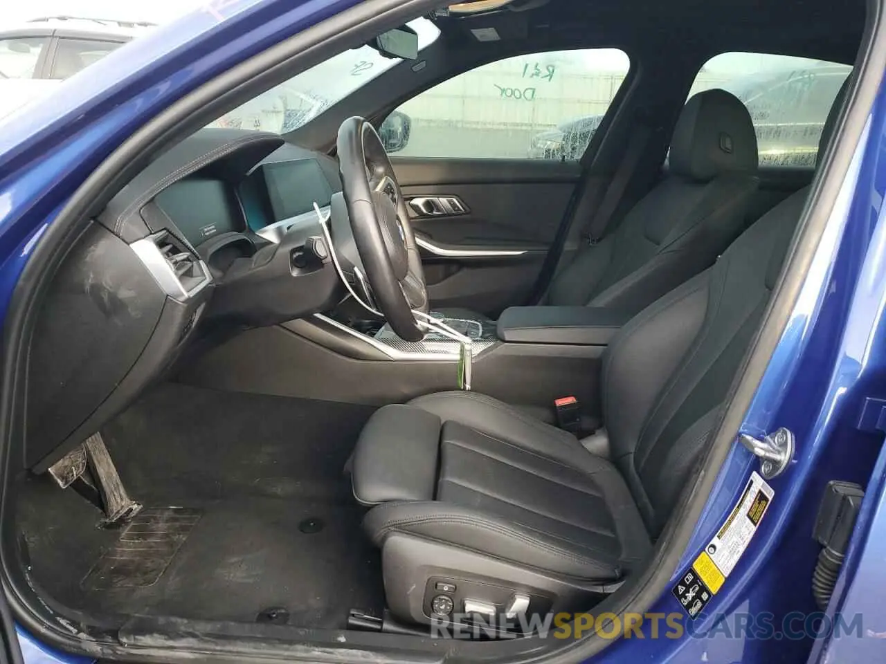 7 fotografías del automóvil dañado 3MW5R7J02L8B06928 BMW 3 SERIES 2020