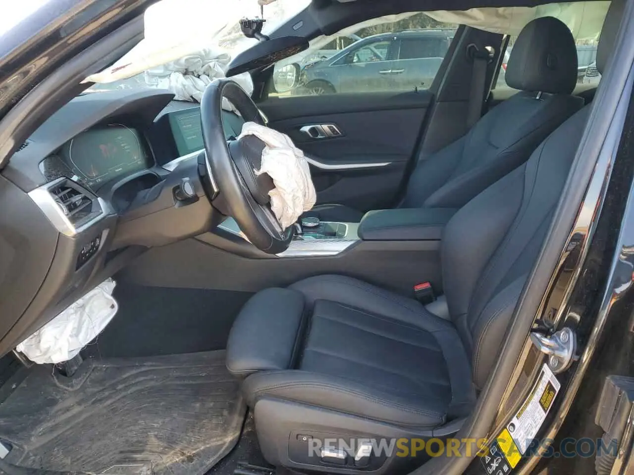 7 fotografías del automóvil dañado 3MW5R7J02L8B06976 BMW 3 SERIES 2020
