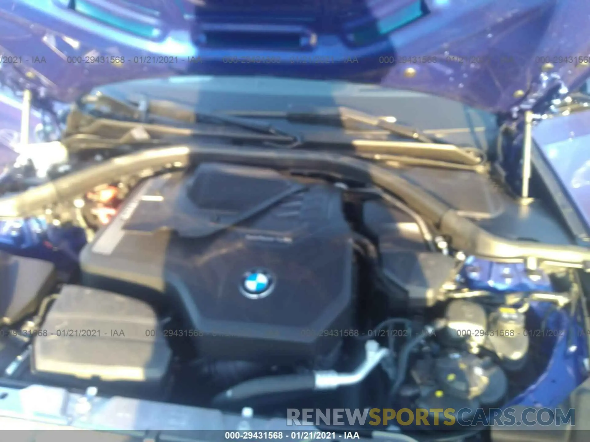 10 fotografías del automóvil dañado 3MW5R7J02L8B34065 BMW 3 SERIES 2020