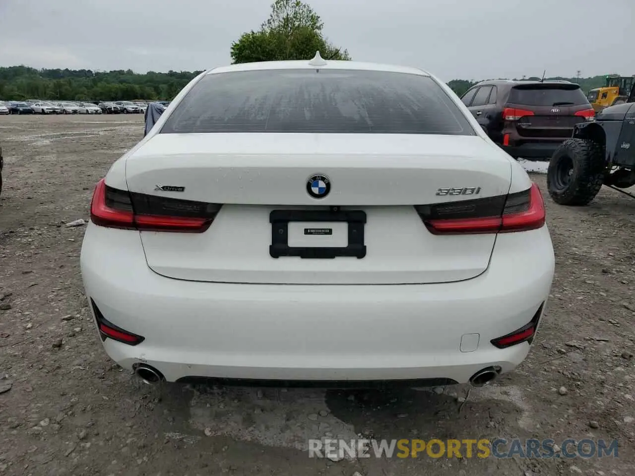 6 fotografías del automóvil dañado 3MW5R7J02L8B38844 BMW 3 SERIES 2020