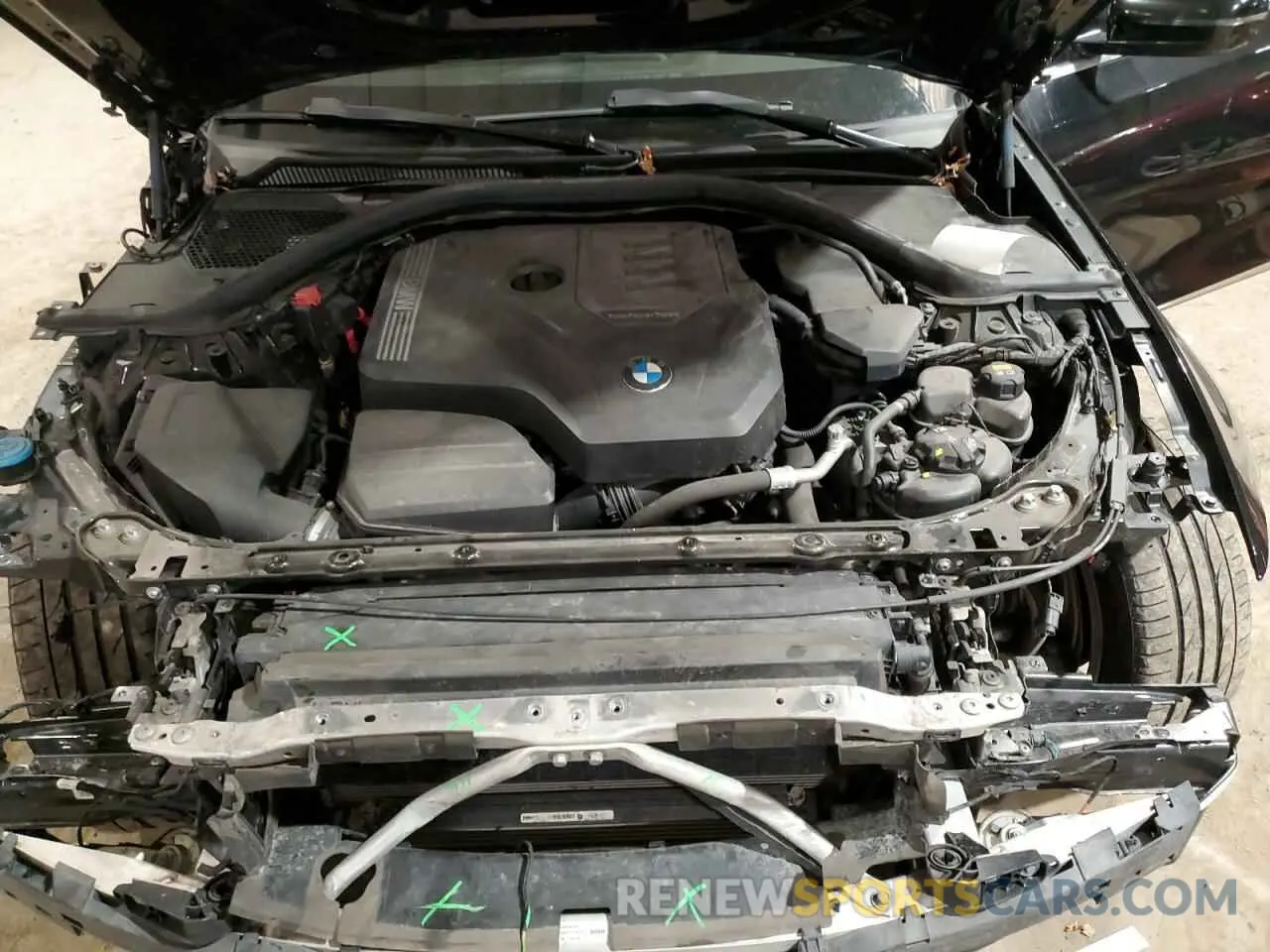 11 fotografías del automóvil dañado 3MW5R7J03L8B08865 BMW 3 SERIES 2020