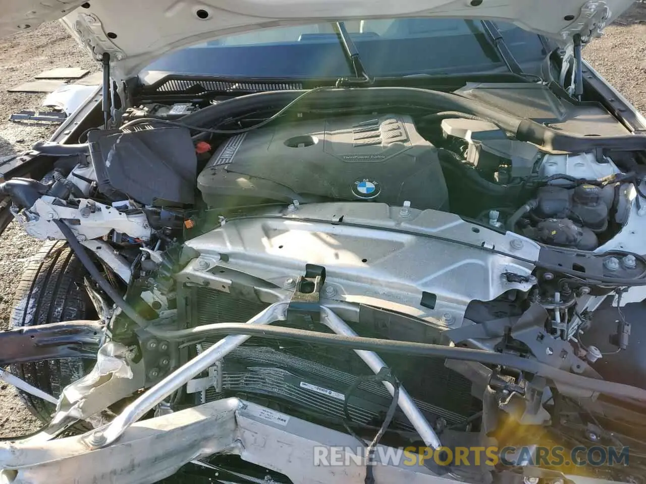 11 fotografías del automóvil dañado 3MW5R7J03L8B45138 BMW 3 SERIES 2020