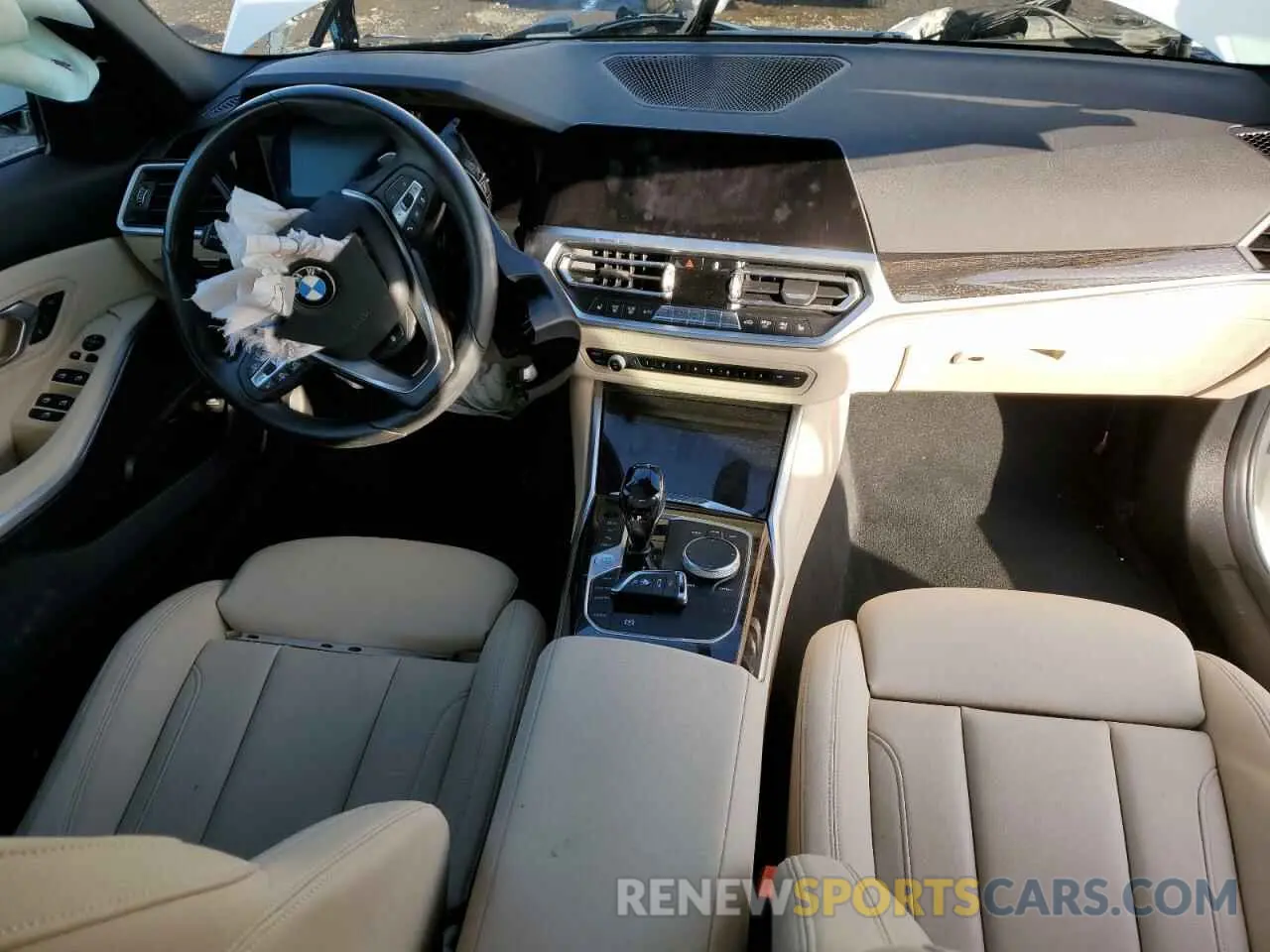 8 fotografías del automóvil dañado 3MW5R7J03L8B45138 BMW 3 SERIES 2020