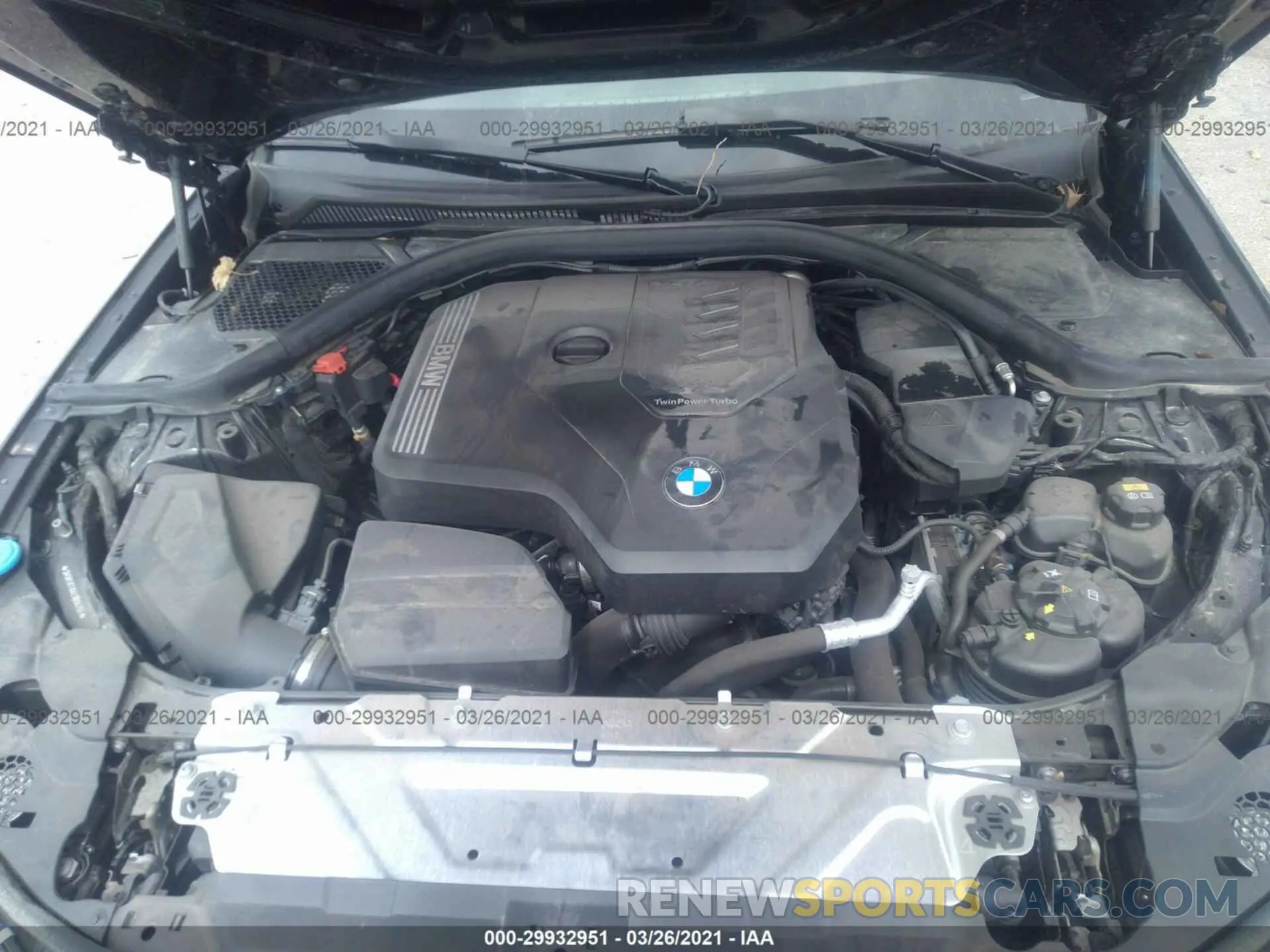 10 fotografías del automóvil dañado 3MW5R7J04L8B06266 BMW 3 SERIES 2020