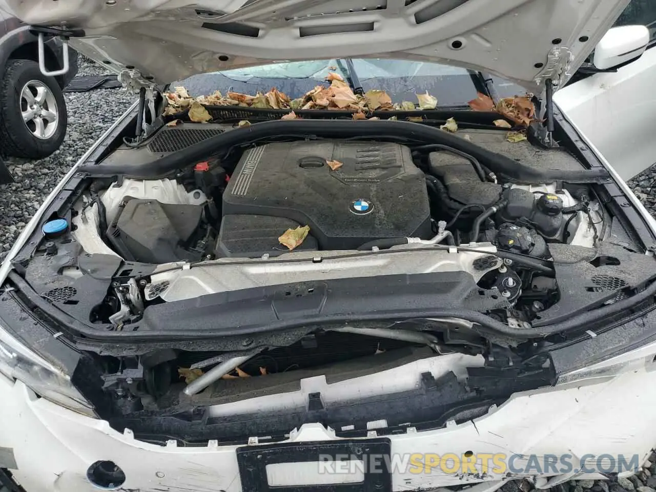 11 fotografías del automóvil dañado 3MW5R7J04L8B06882 BMW 3 SERIES 2020