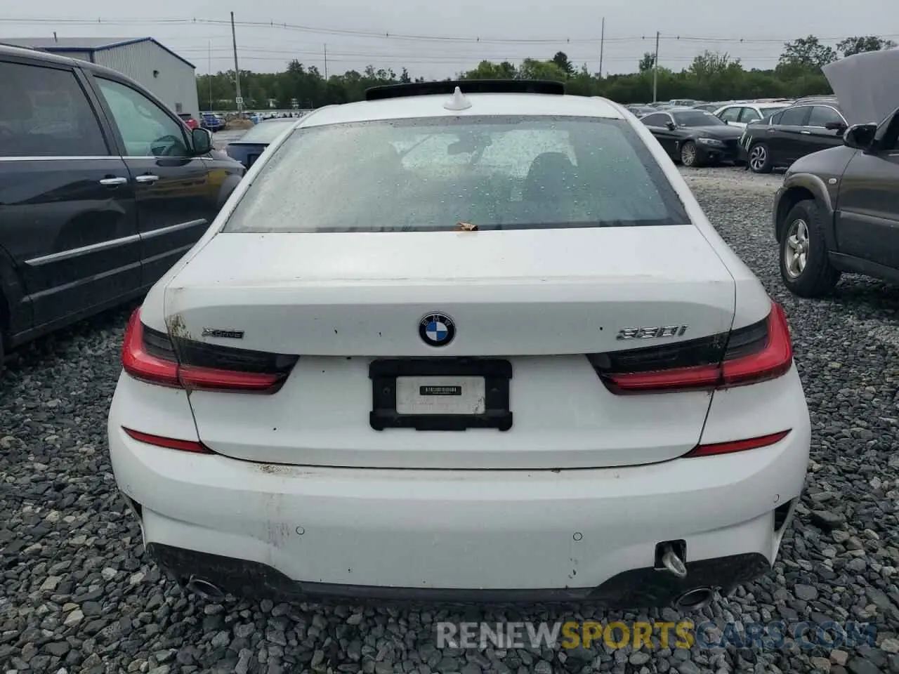 6 fotografías del automóvil dañado 3MW5R7J04L8B06882 BMW 3 SERIES 2020
