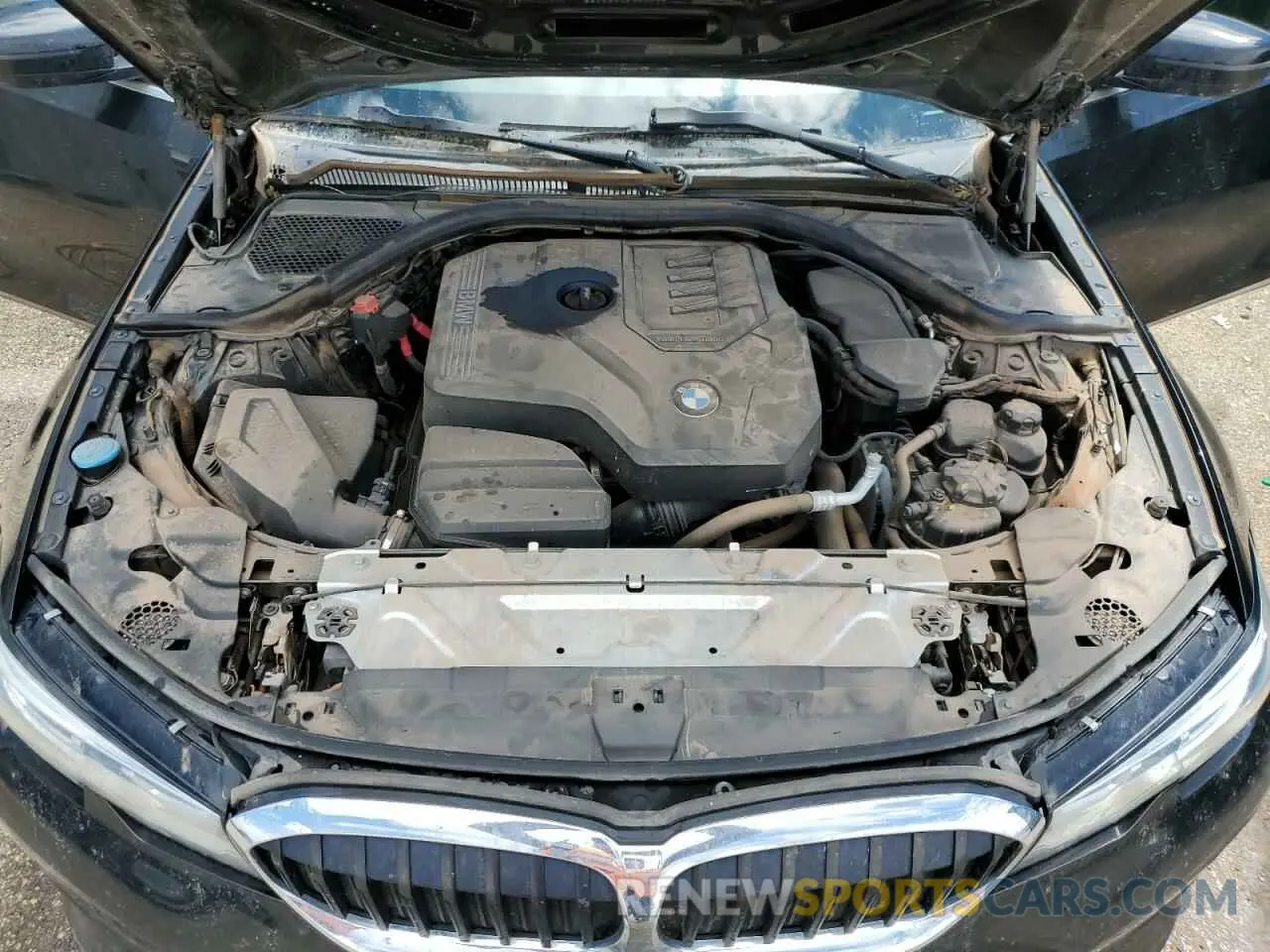 11 fotografías del automóvil dañado 3MW5R7J04L8B21544 BMW 3 SERIES 2020