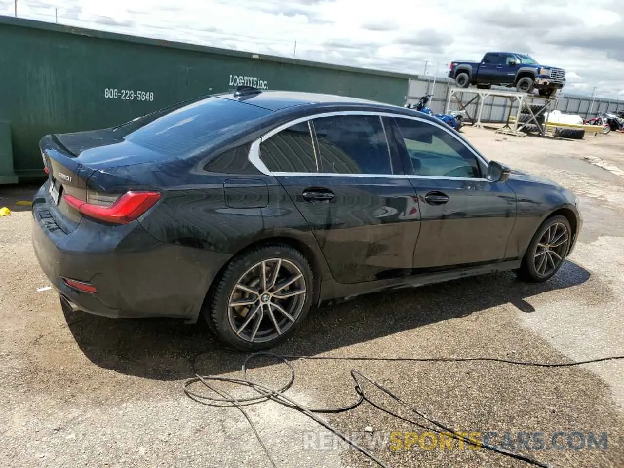 3 fotografías del automóvil dañado 3MW5R7J04L8B21544 BMW 3 SERIES 2020