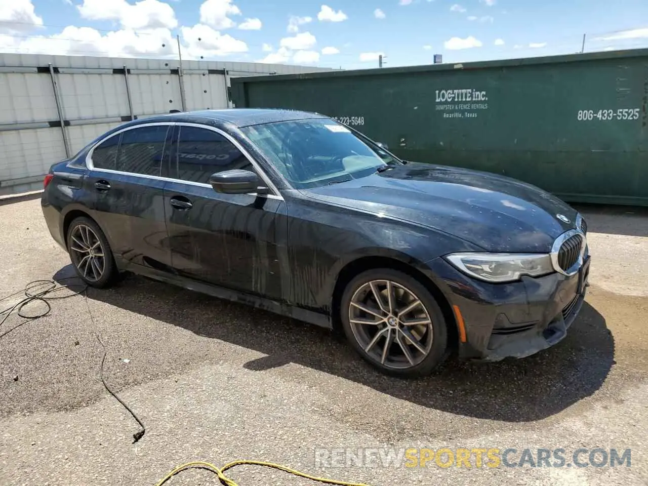 4 fotografías del automóvil dañado 3MW5R7J04L8B21544 BMW 3 SERIES 2020