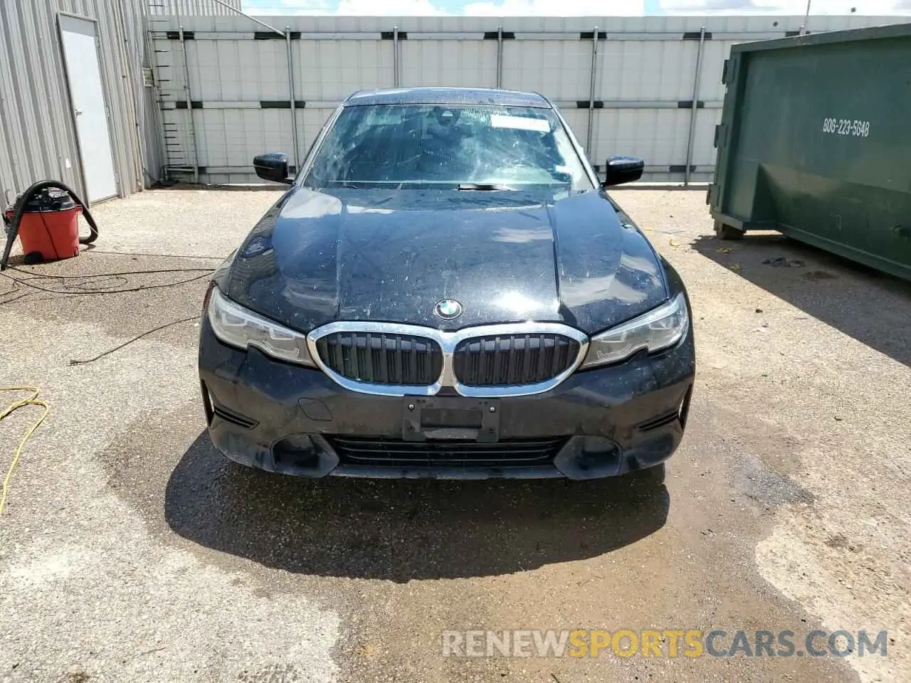 5 fotografías del automóvil dañado 3MW5R7J04L8B21544 BMW 3 SERIES 2020