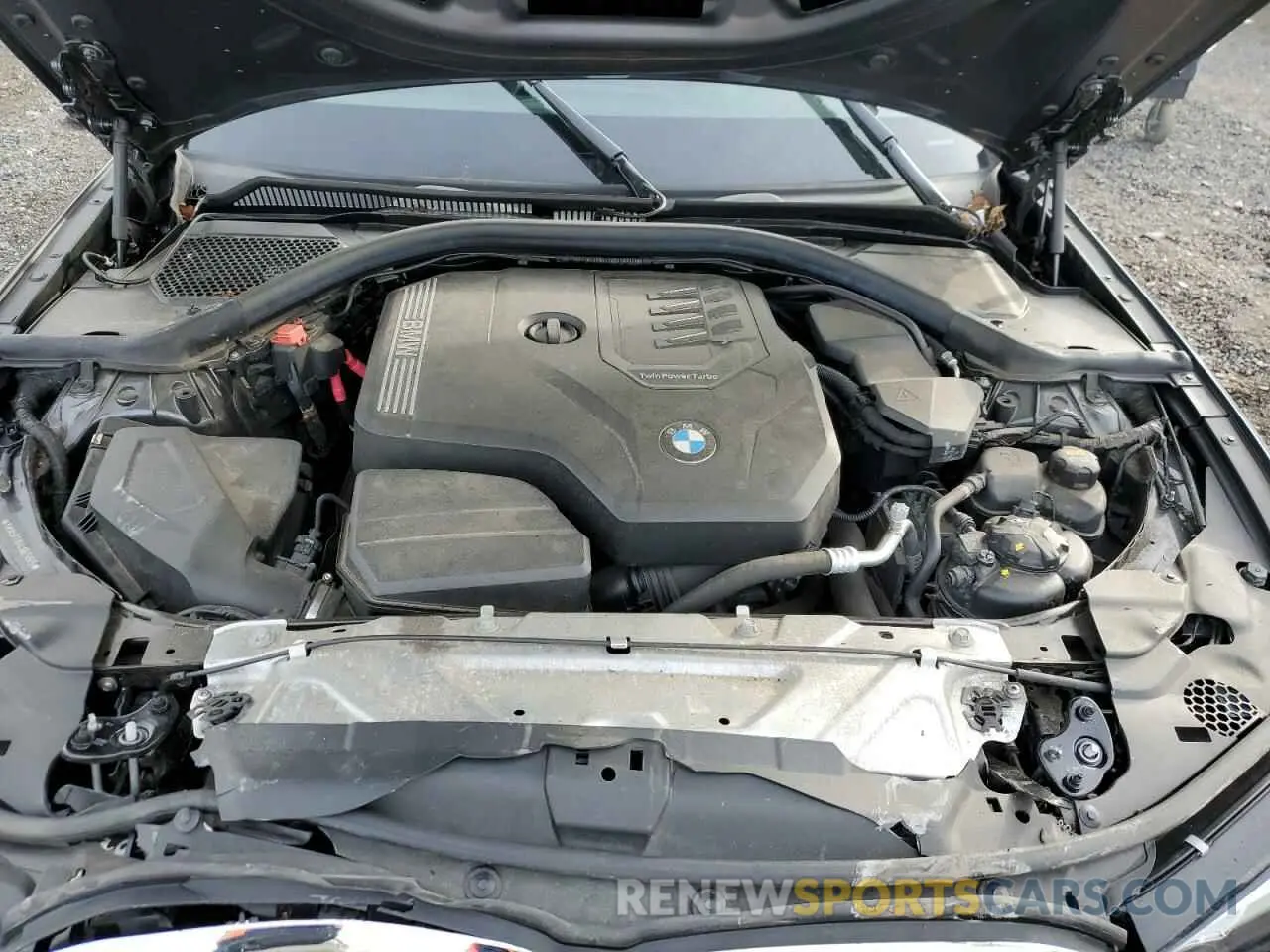 11 fotografías del automóvil dañado 3MW5R7J04L8B29045 BMW 3 SERIES 2020