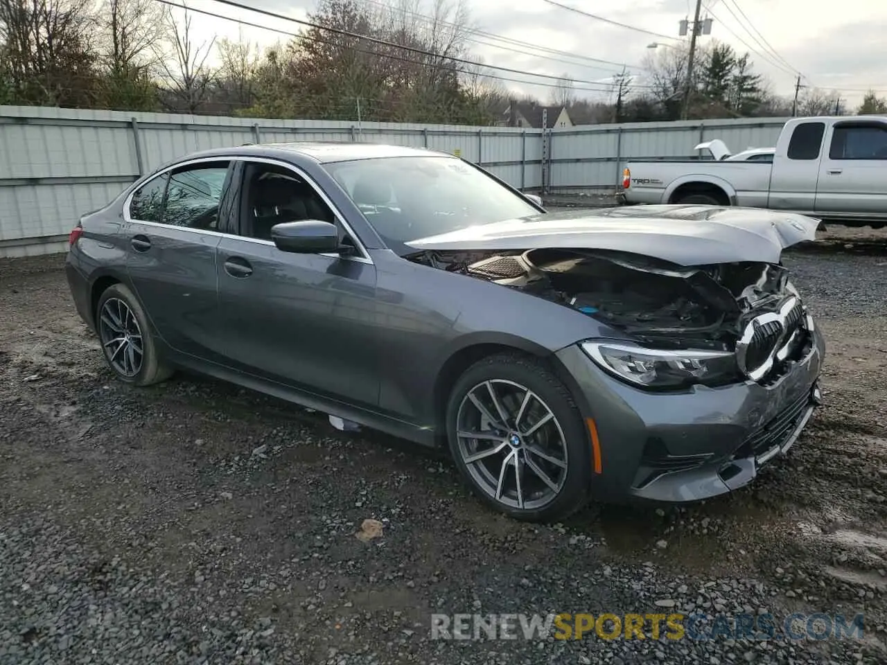 4 fotografías del automóvil dañado 3MW5R7J04L8B29045 BMW 3 SERIES 2020